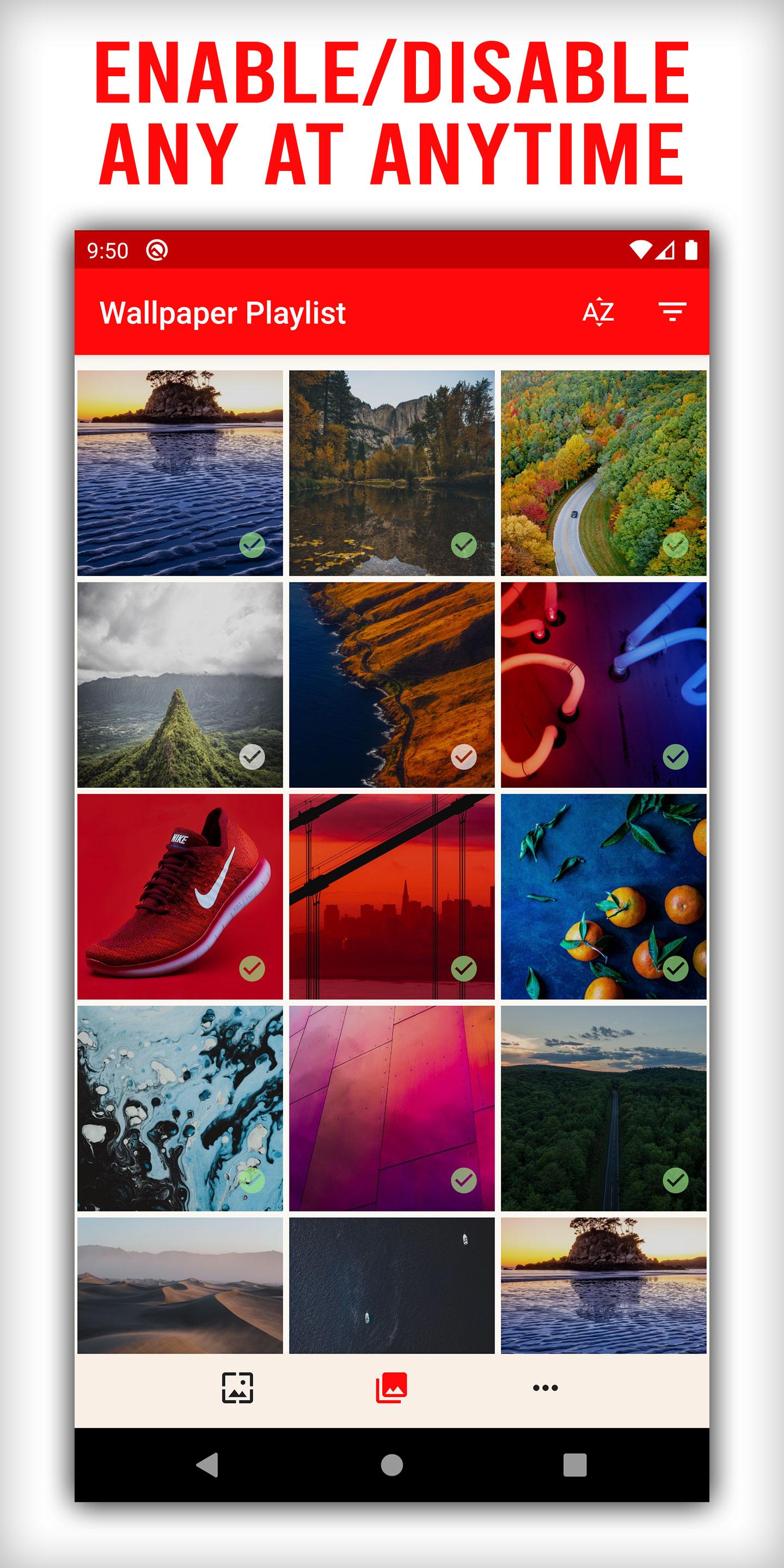 اسکرین شات 7 برنامه Wallshow: Wallpaper Changer