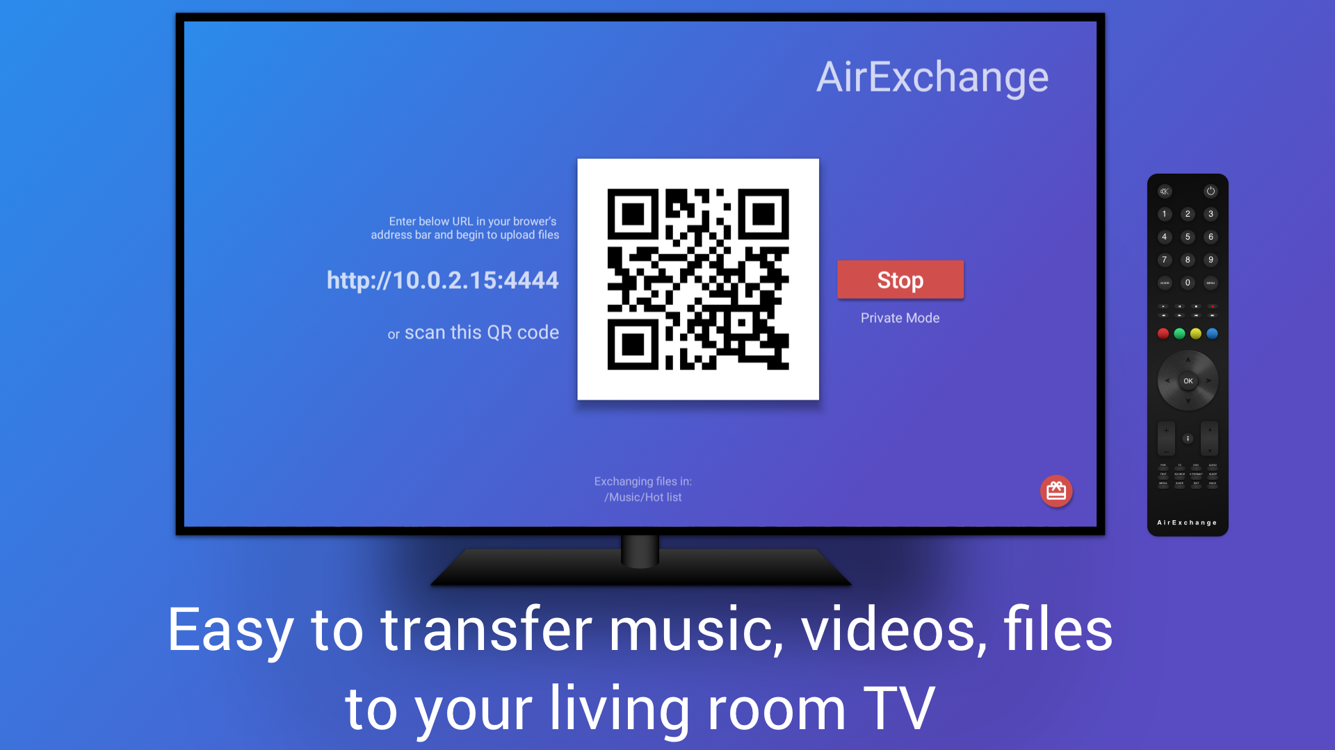 اسکرین شات 5 برنامه AirExchange: Wireless Transfer