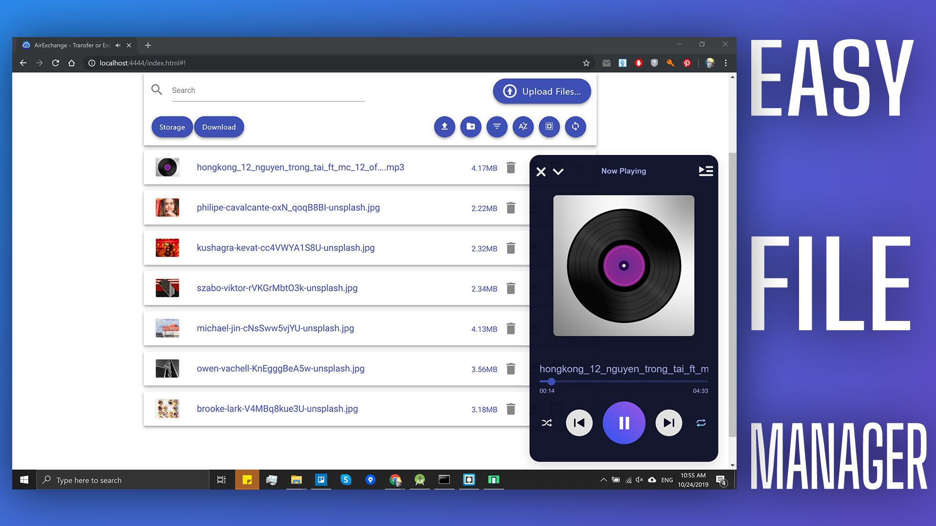 اسکرین شات 7 برنامه AirExchange: Wireless Transfer