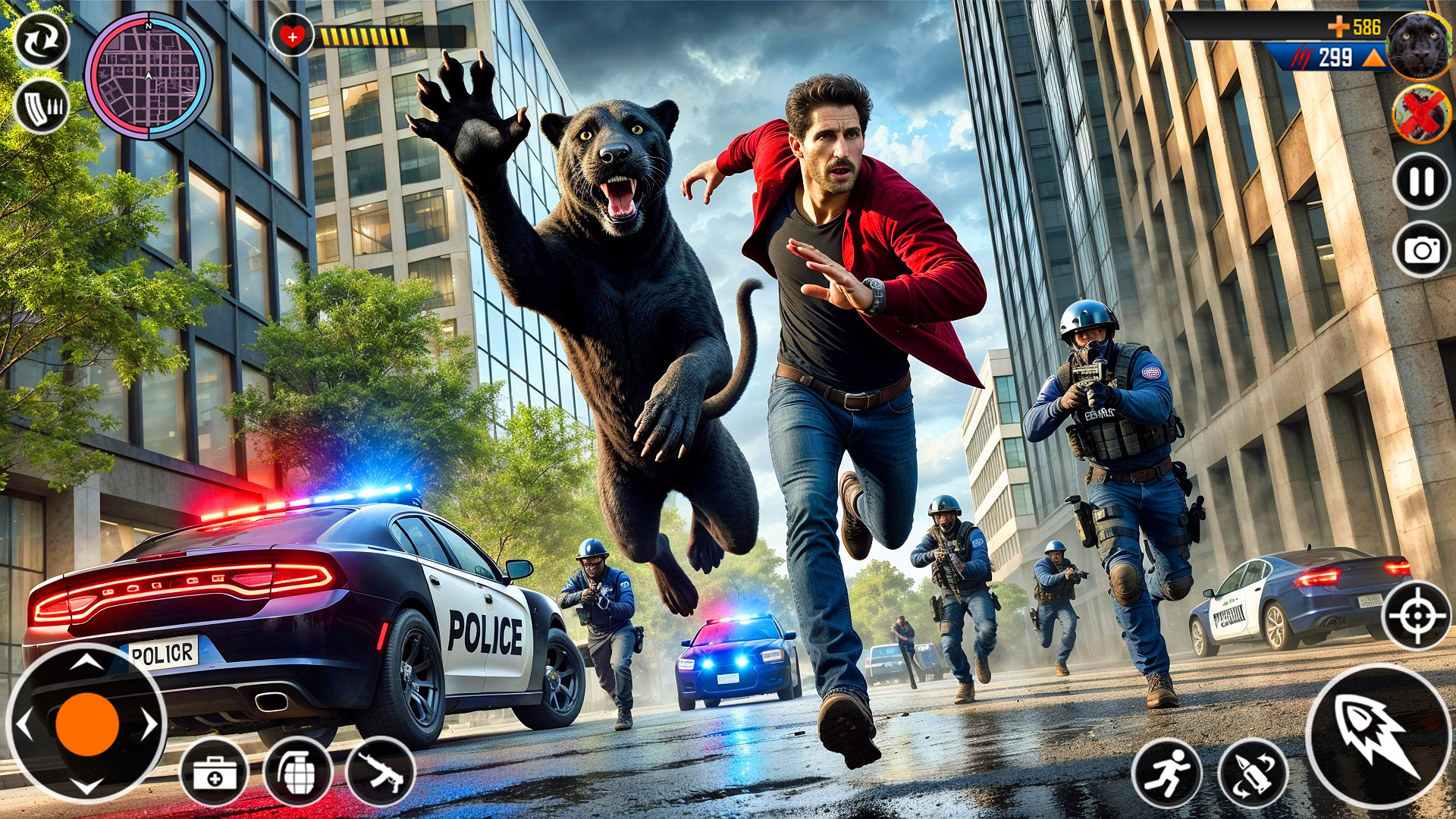 اسکرین شات 2 بازی Wild Panther Fun Simulator