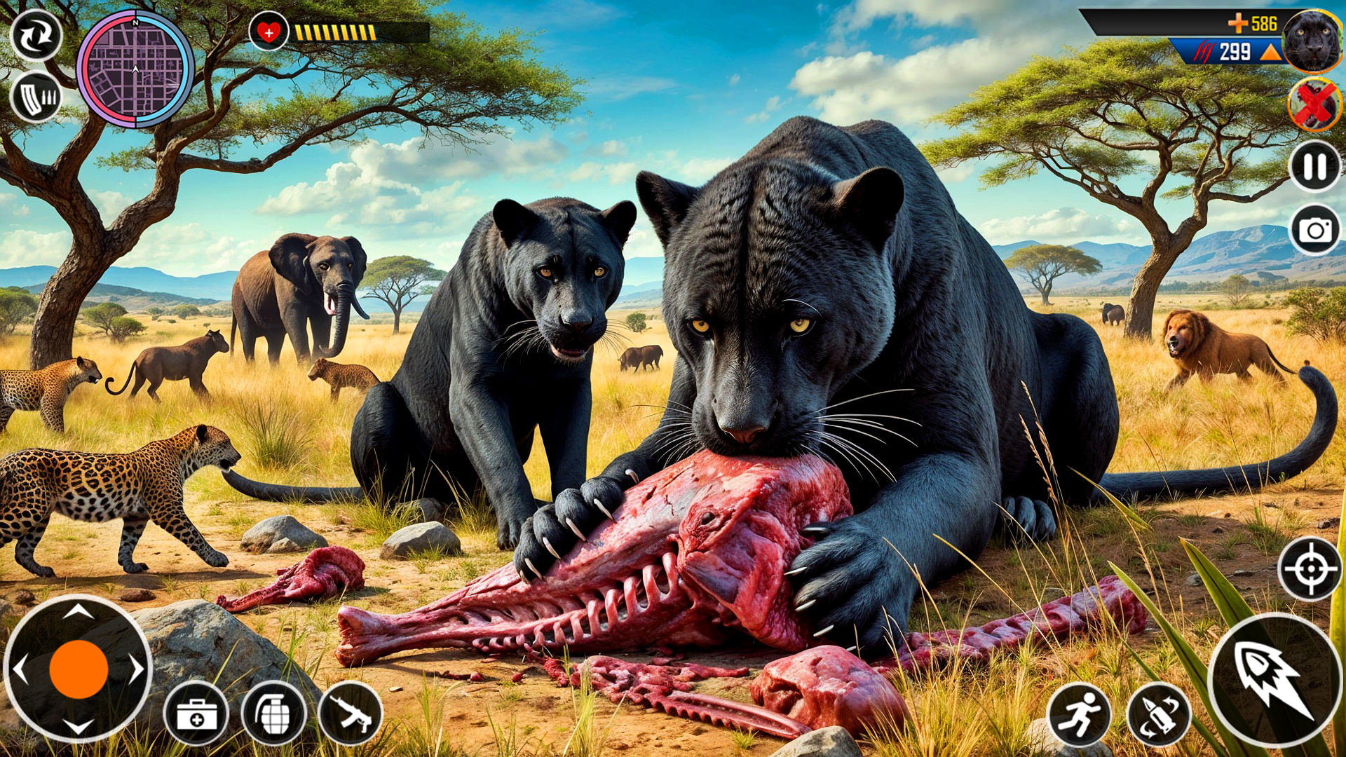 اسکرین شات 5 بازی Wild Panther Fun Simulator