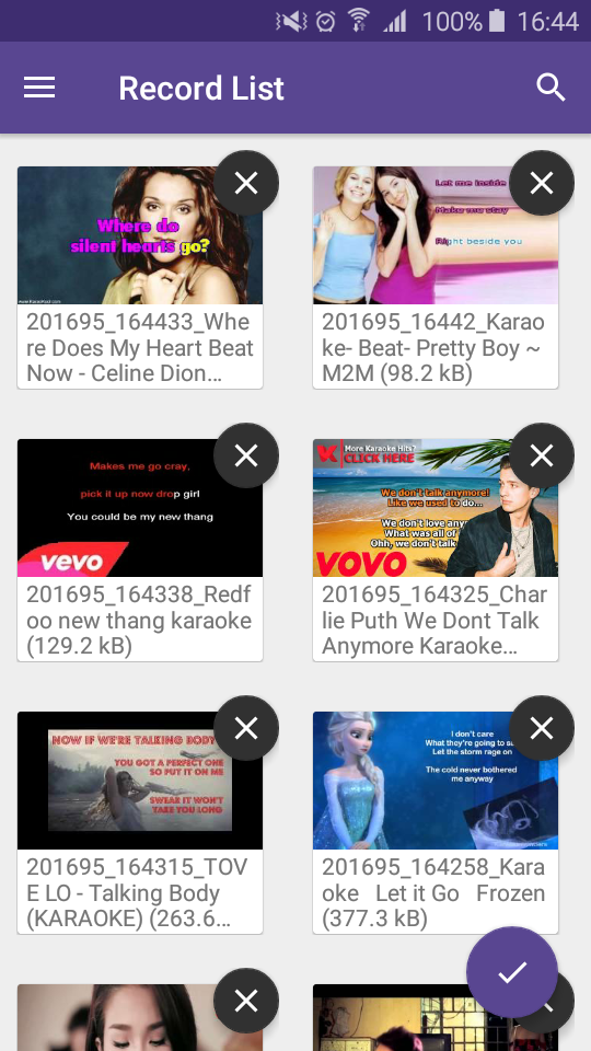 اسکرین شات برنامه Karaoke Online : Sing & Record 5