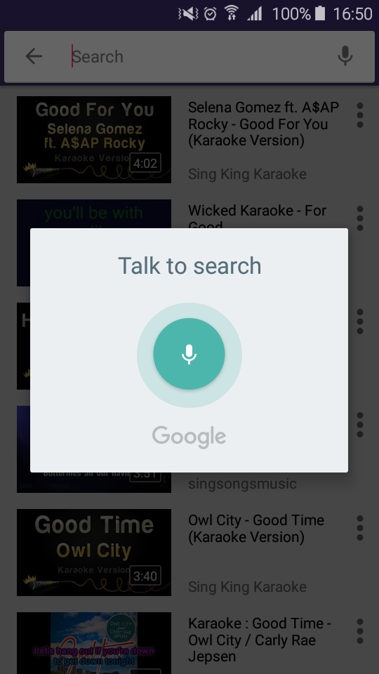اسکرین شات برنامه Karaoke Online : Sing & Record 3