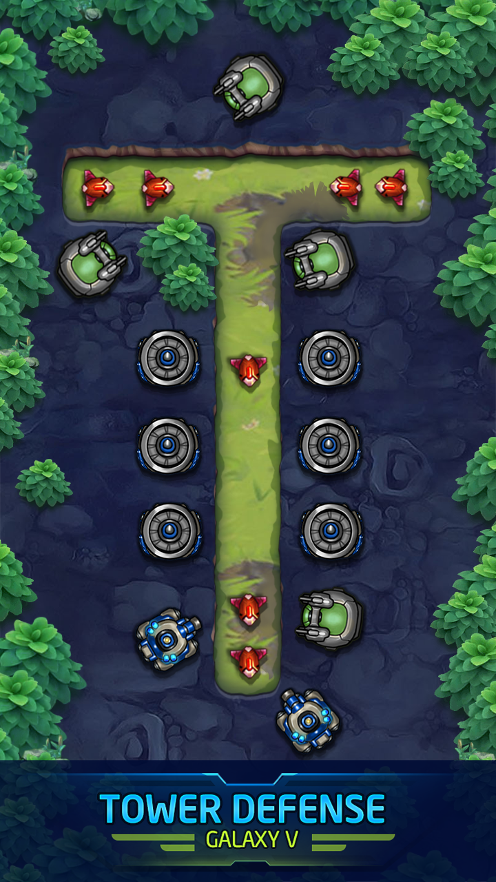 اسکرین شات 6 بازی Tower Defense: Galaxy V
