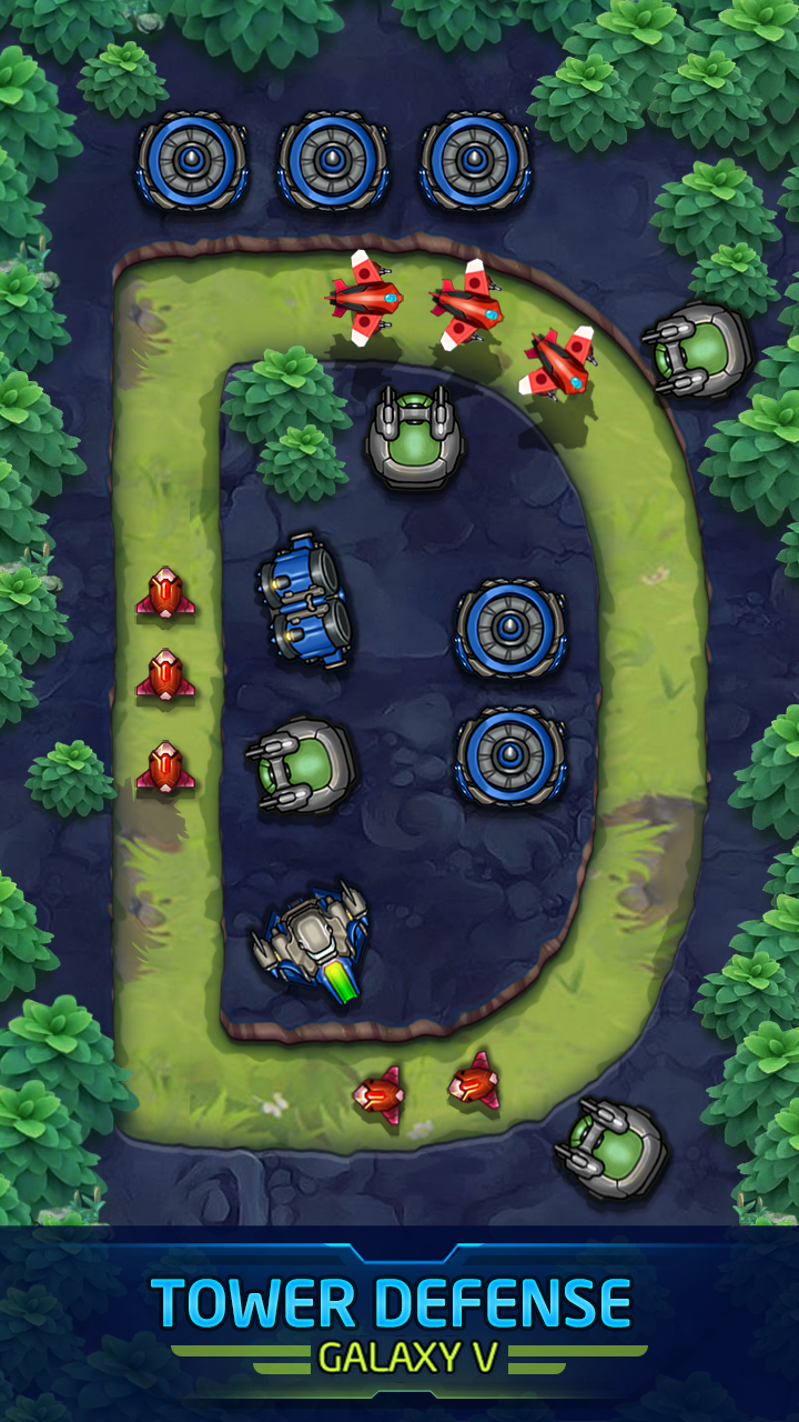اسکرین شات 7 بازی Tower Defense: Galaxy V