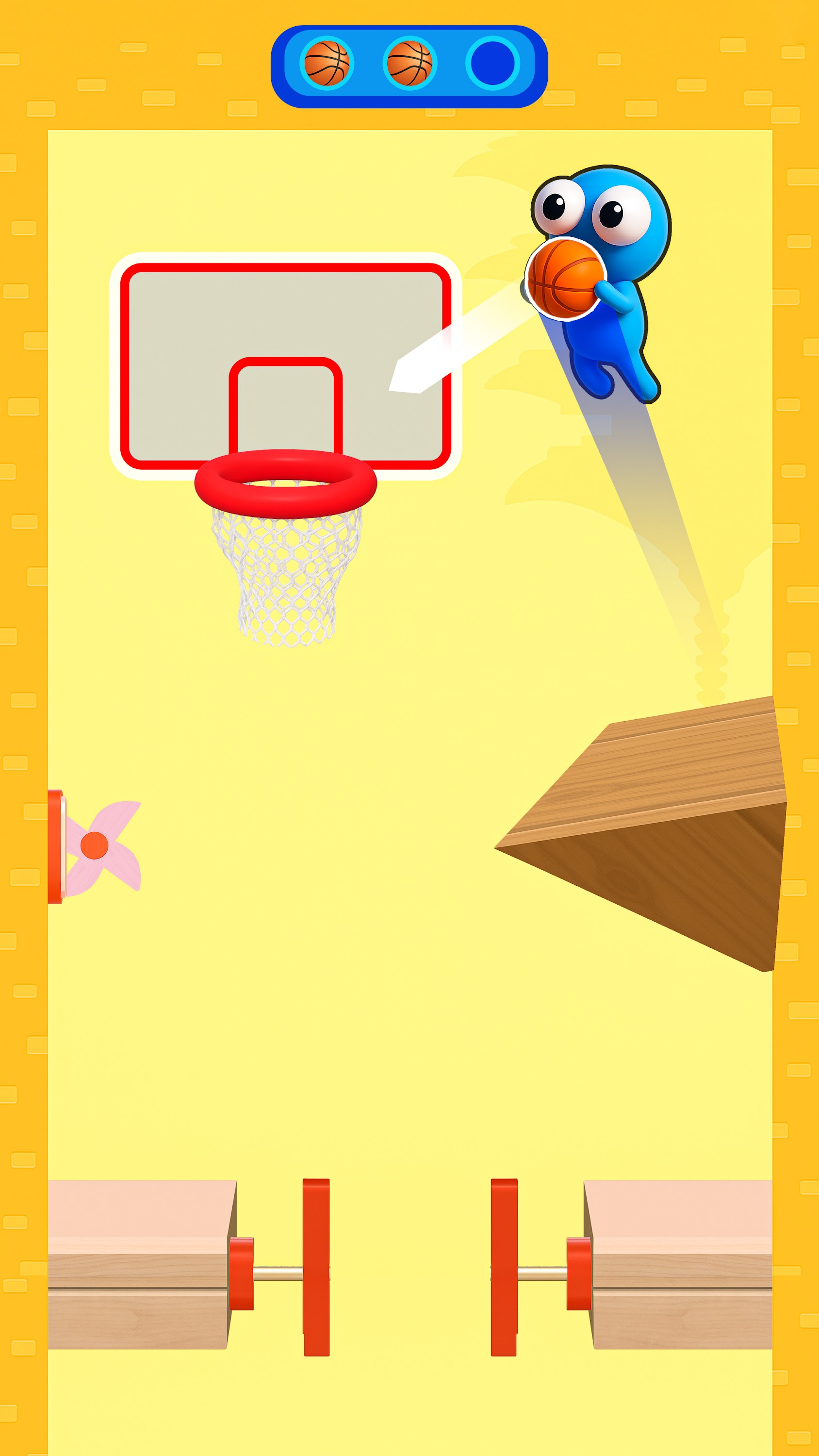 اسکرین شات 2 بازی Dunk Dude: Basketball Games
