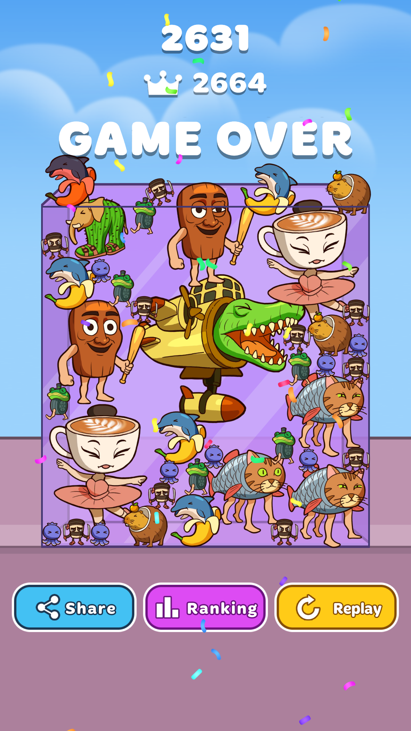 اسکرین شات 5 بازی Brainrot Merge - Drop Puzzle