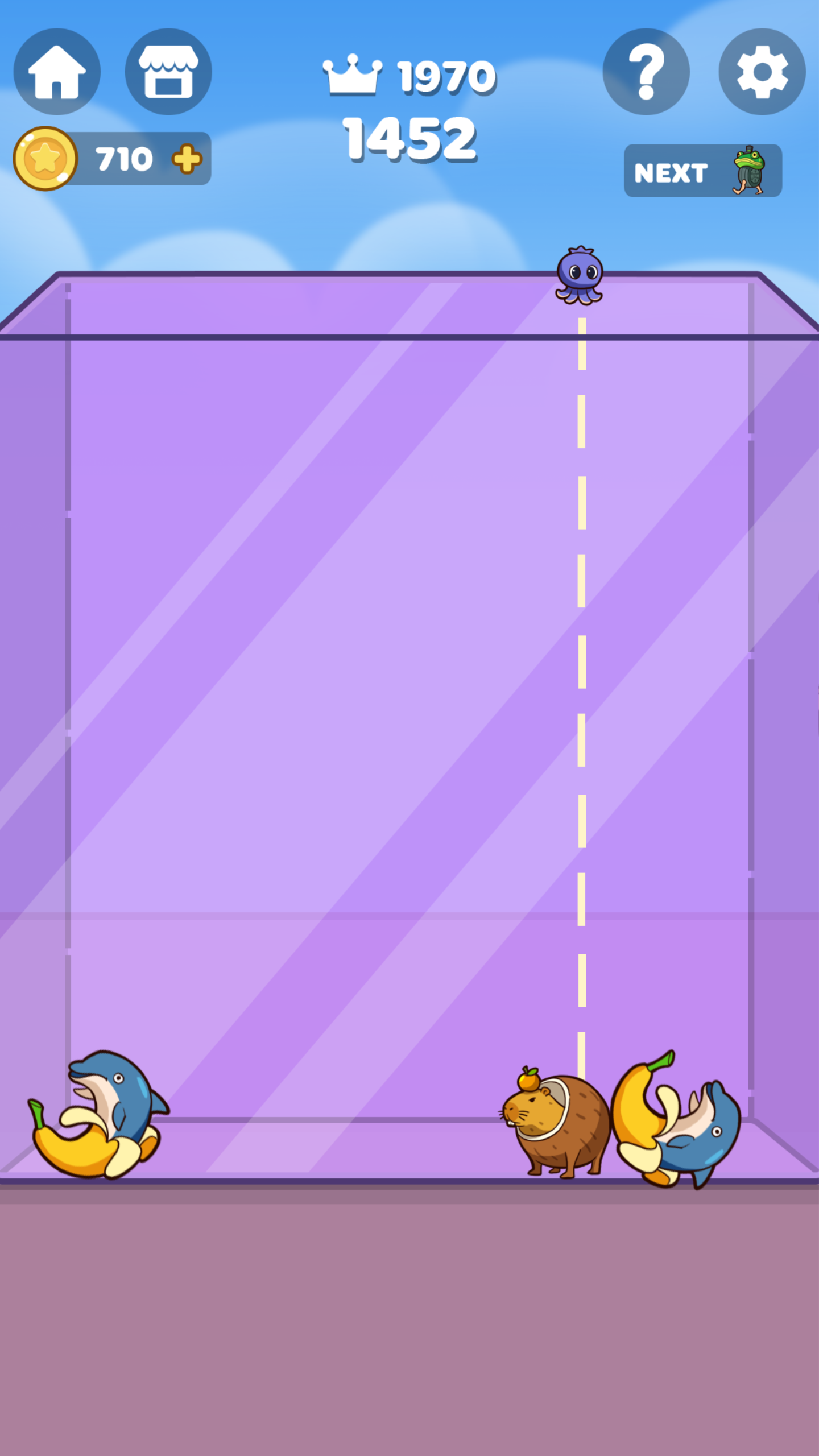 اسکرین شات 1 بازی Brainrot Merge - Drop Puzzle