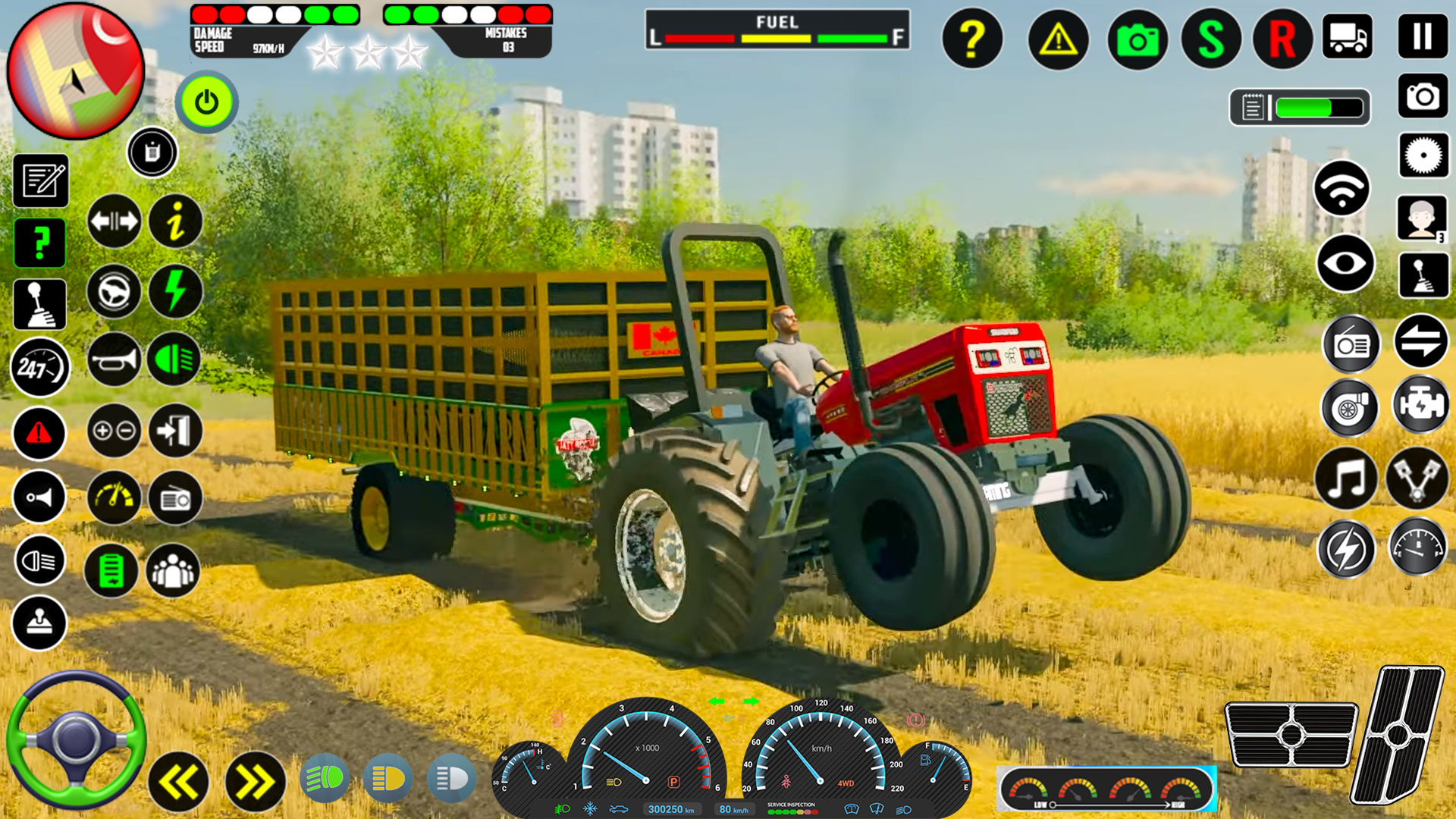اسکرین شات 3 بازی Indian Tractor Transport Games