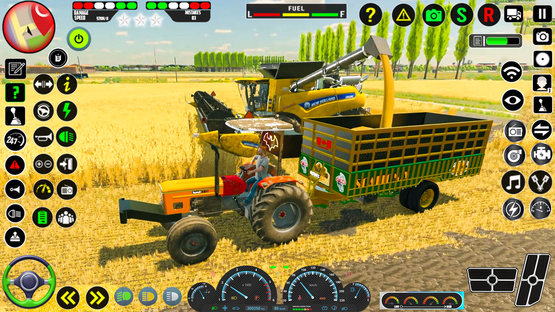 اسکرین شات 4 بازی Indian Tractor Transport Games