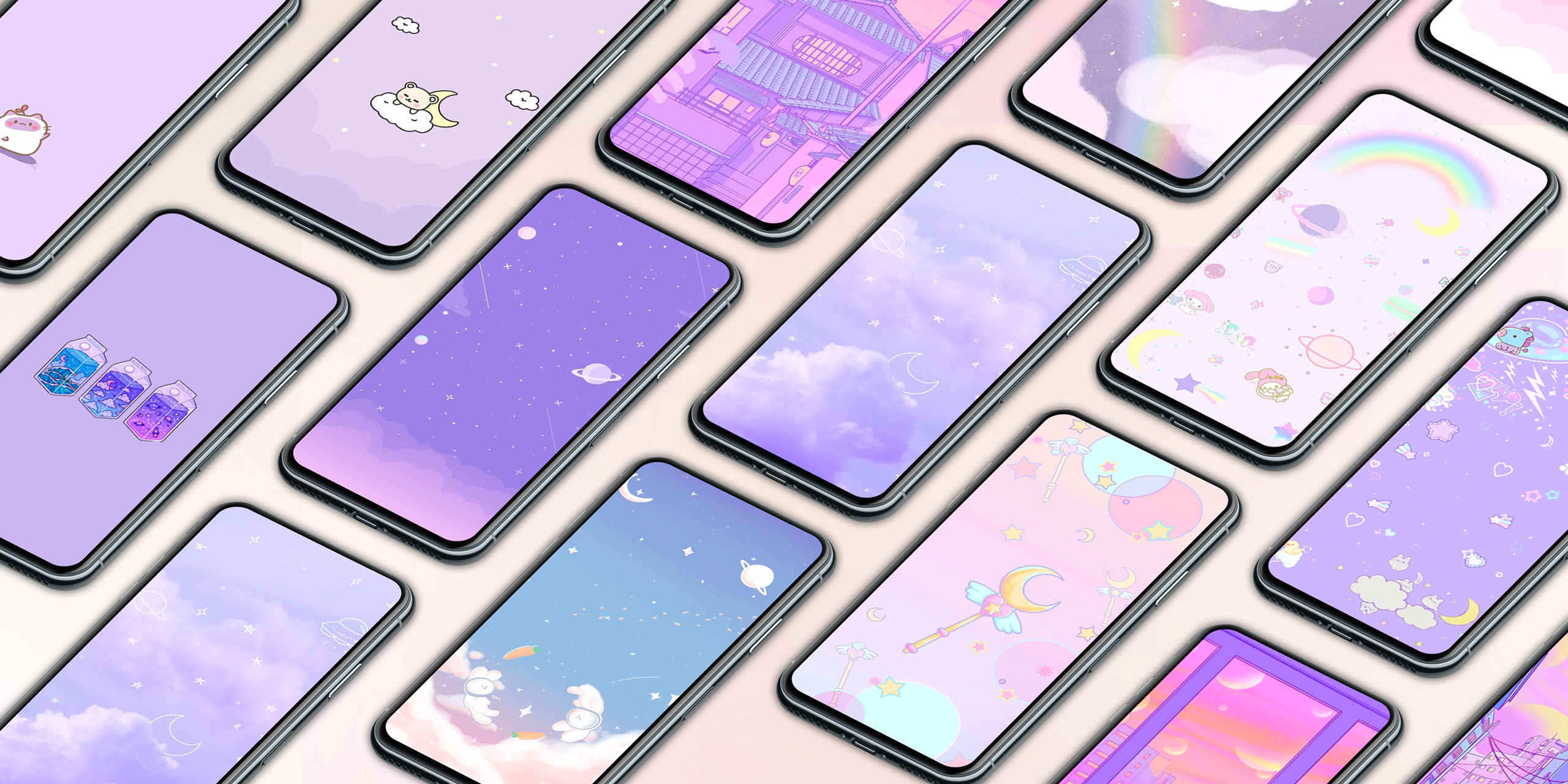 اسکرین شات 1 برنامه Anime Cute Wallpaper