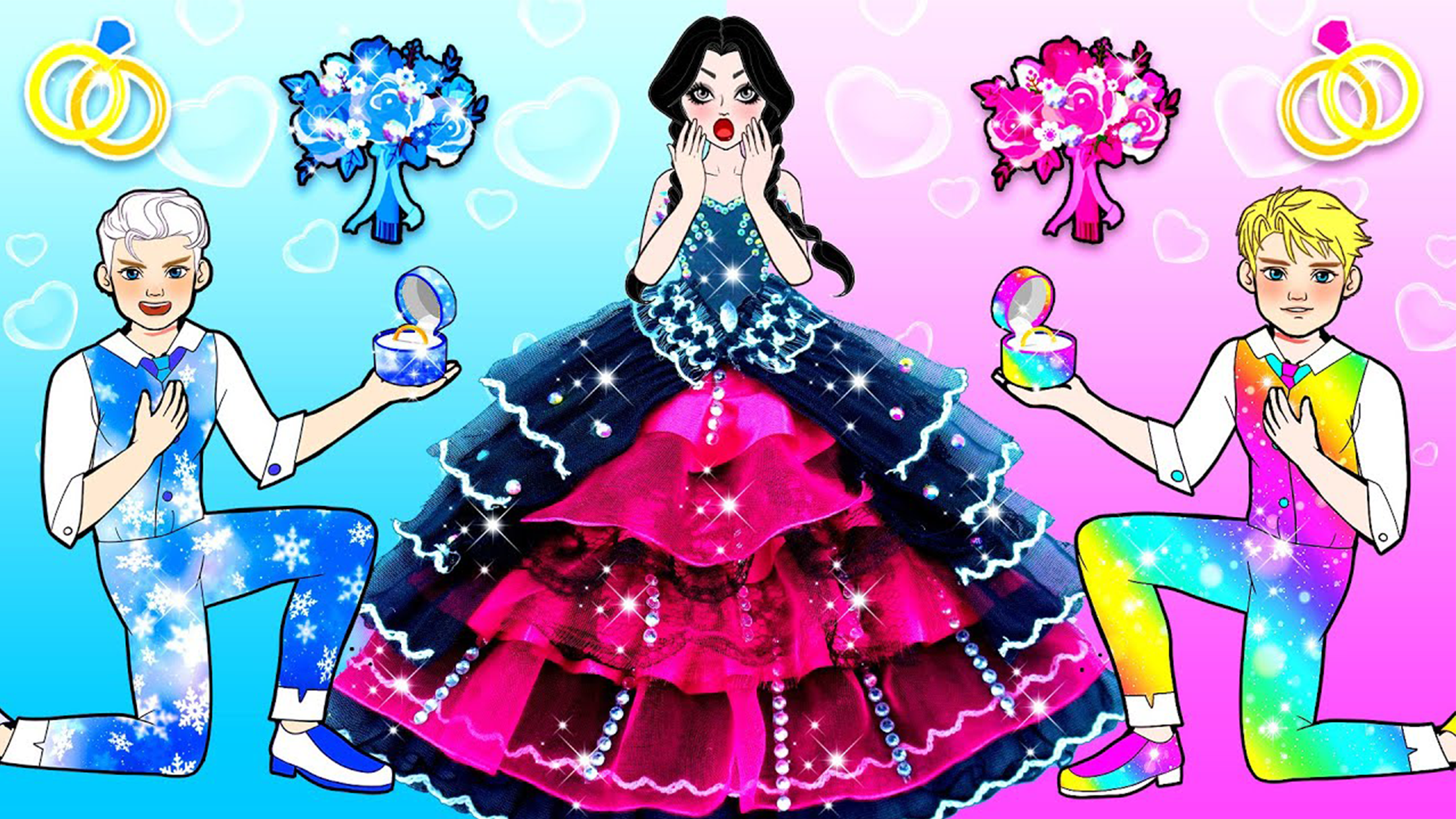 اسکرین شات 6 بازی Chibi Dolls - Anime Dress Up