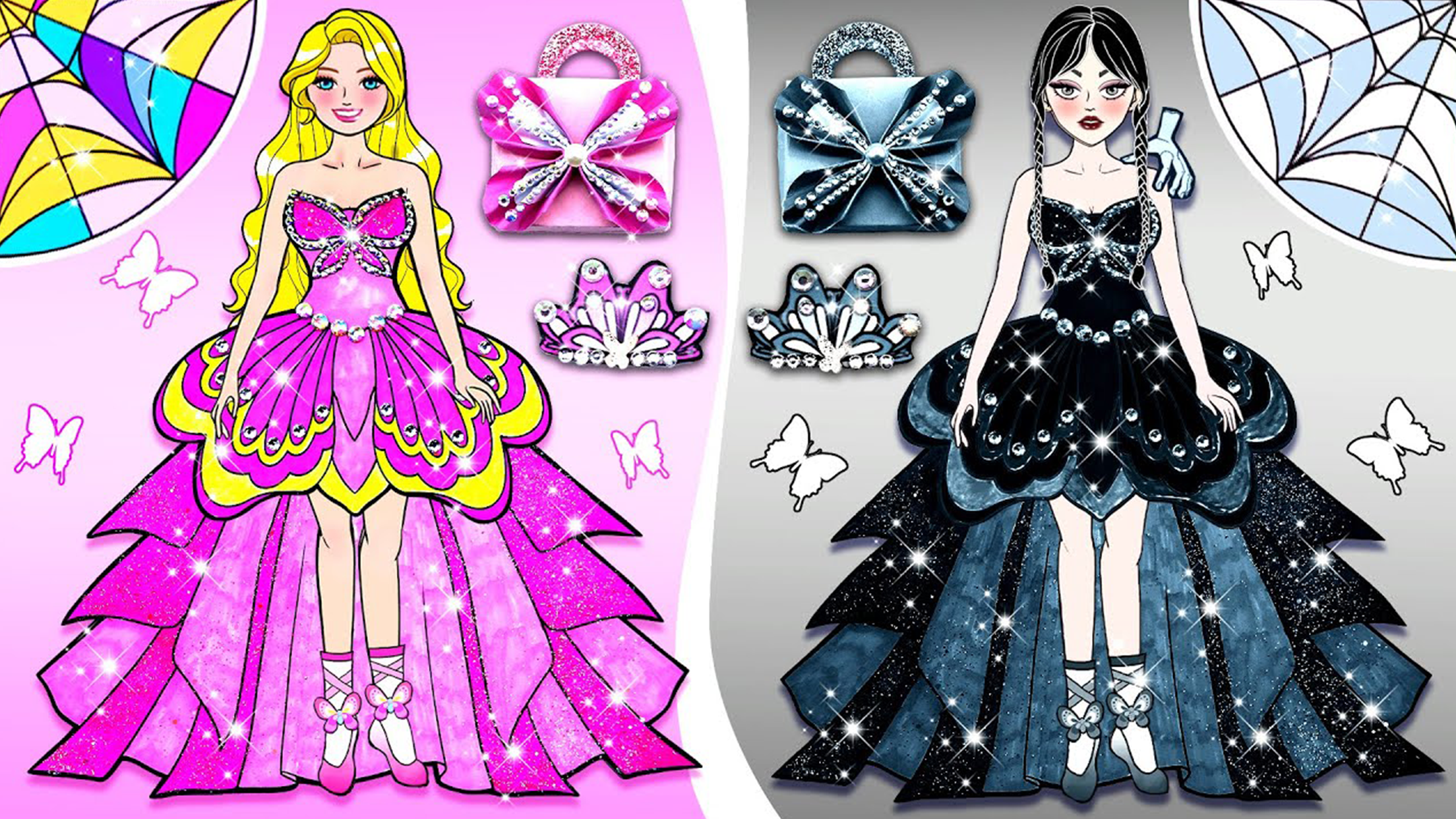 اسکرین شات 5 بازی Chibi Dolls - Anime Dress Up
