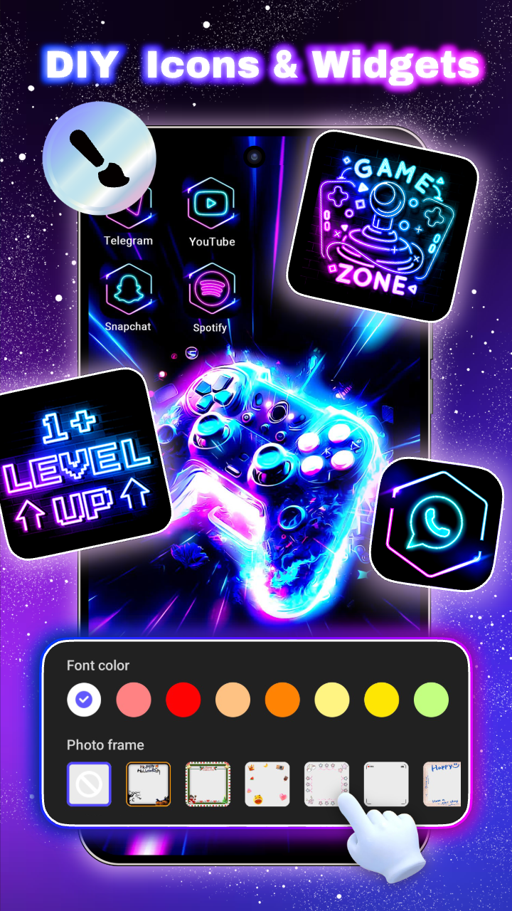 اسکرین شات 8 برنامه iThemes - Easy Widgets, Icons