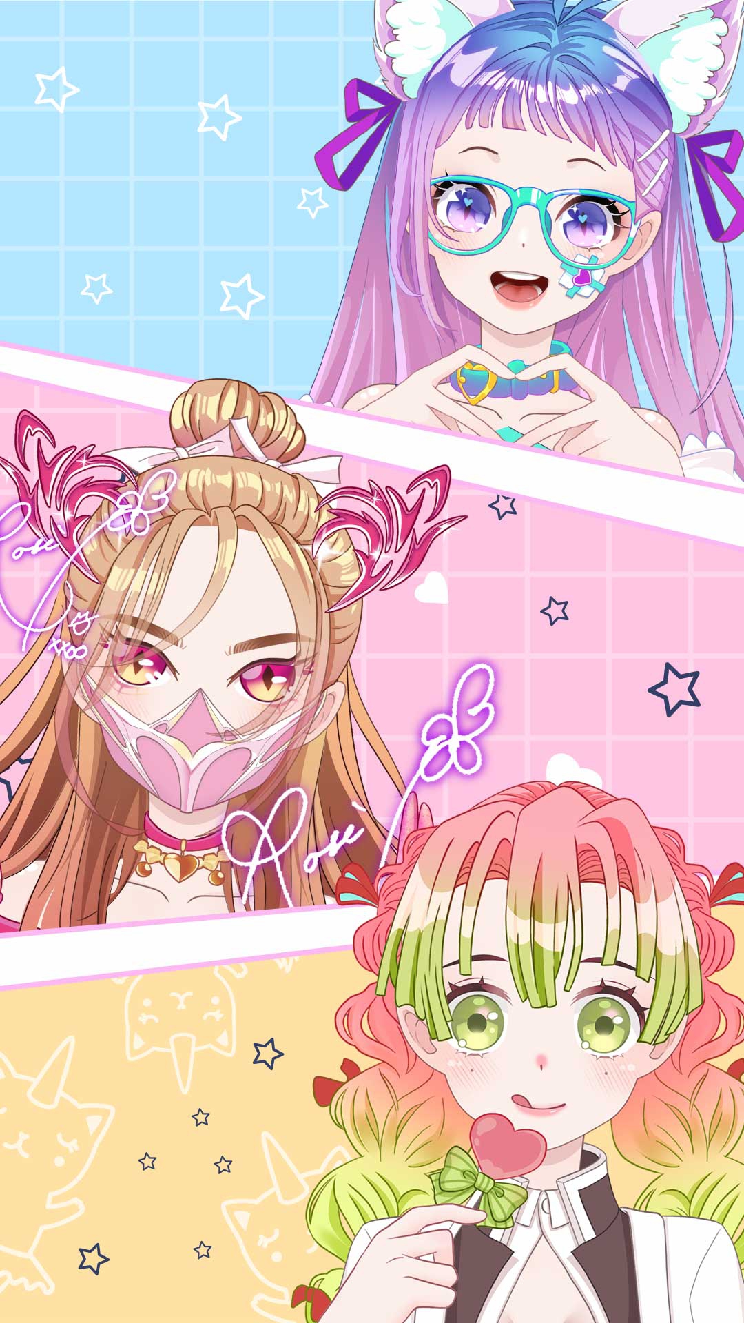 اسکرین شات 6 بازی Anime Avatar Maker 2: Dress Up