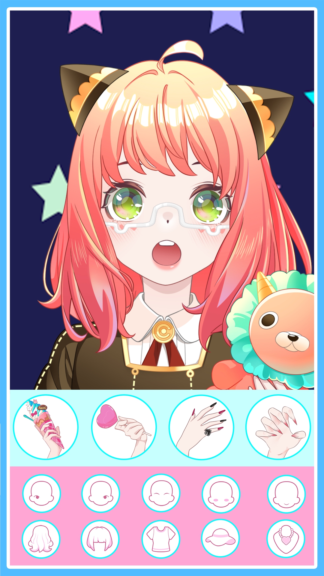 اسکرین شات 3 بازی Anime Avatar Maker 2: Dress Up