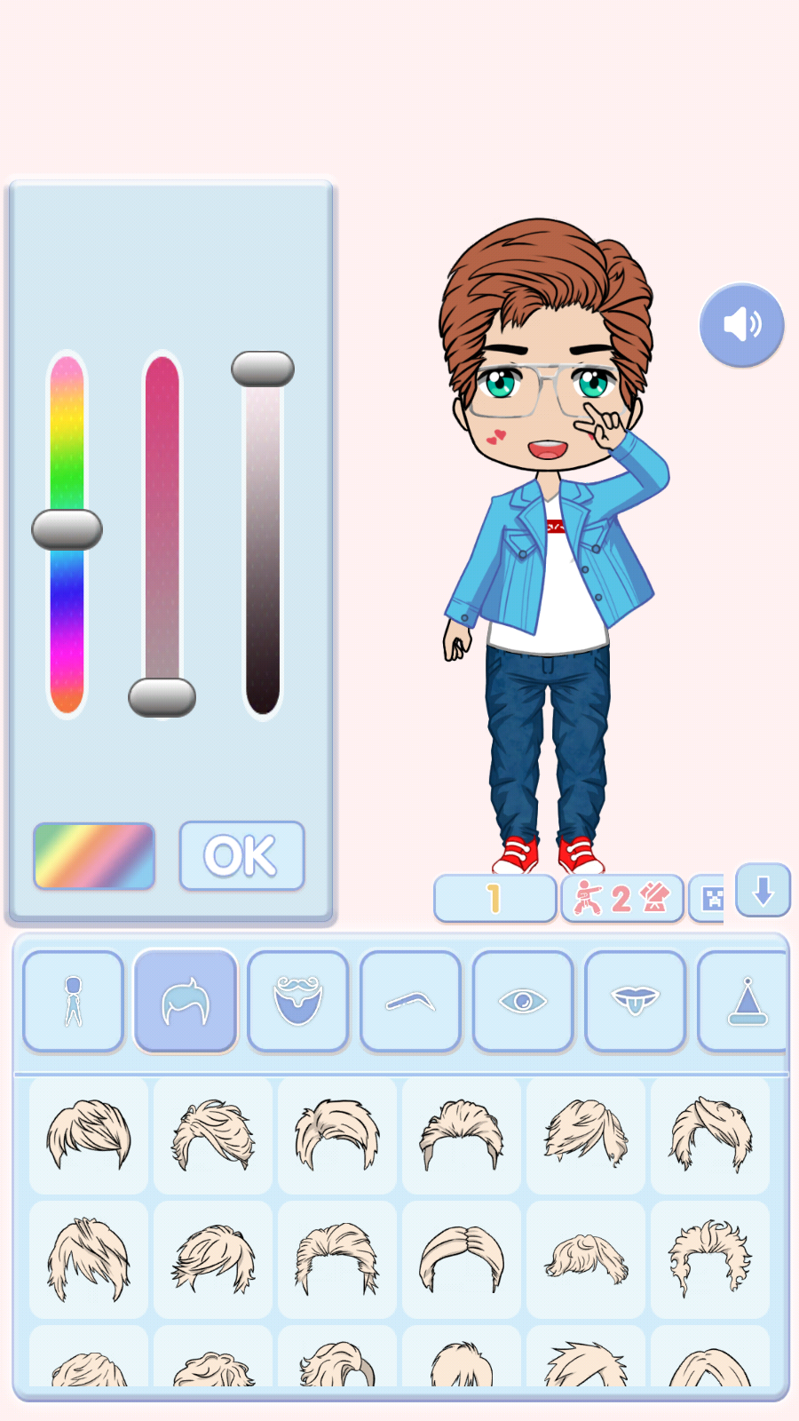 اسکرین شات 1 بازی Chibi Boy: Doll Maker Games