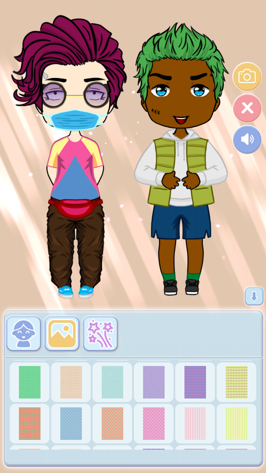 اسکرین شات 4 بازی Chibi Boy: Doll Maker Games
