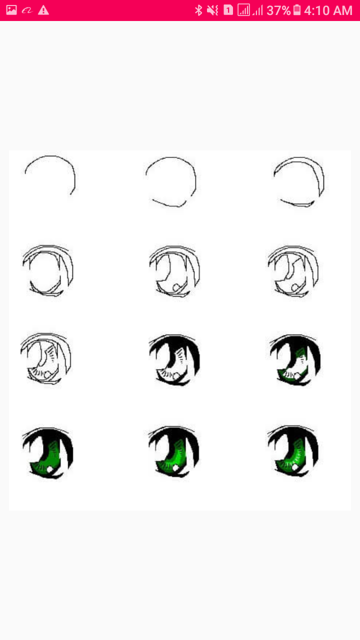 اسکرین شات 4 برنامه Drawing Eyes