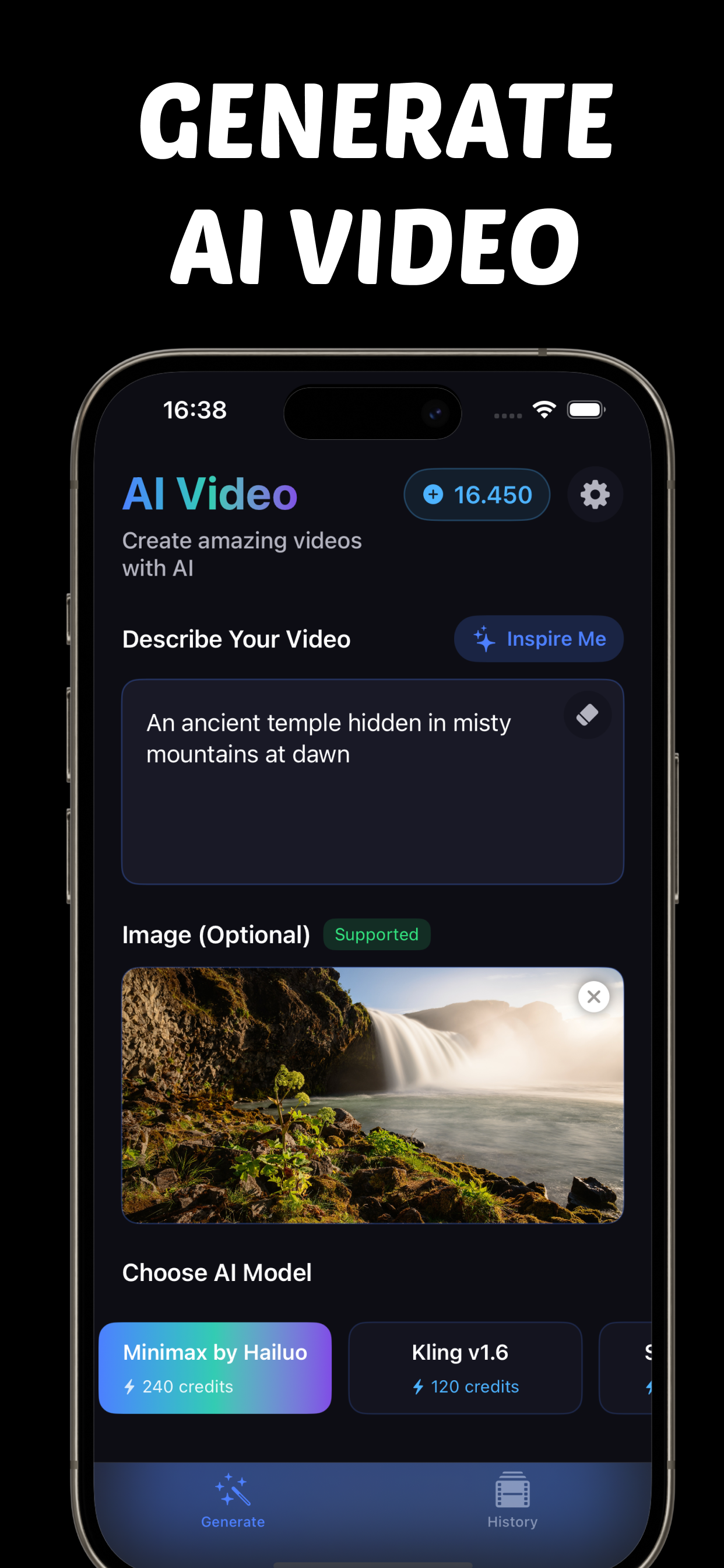 اسکرین شات 3 برنامه AI Video Generator - AIVIDO