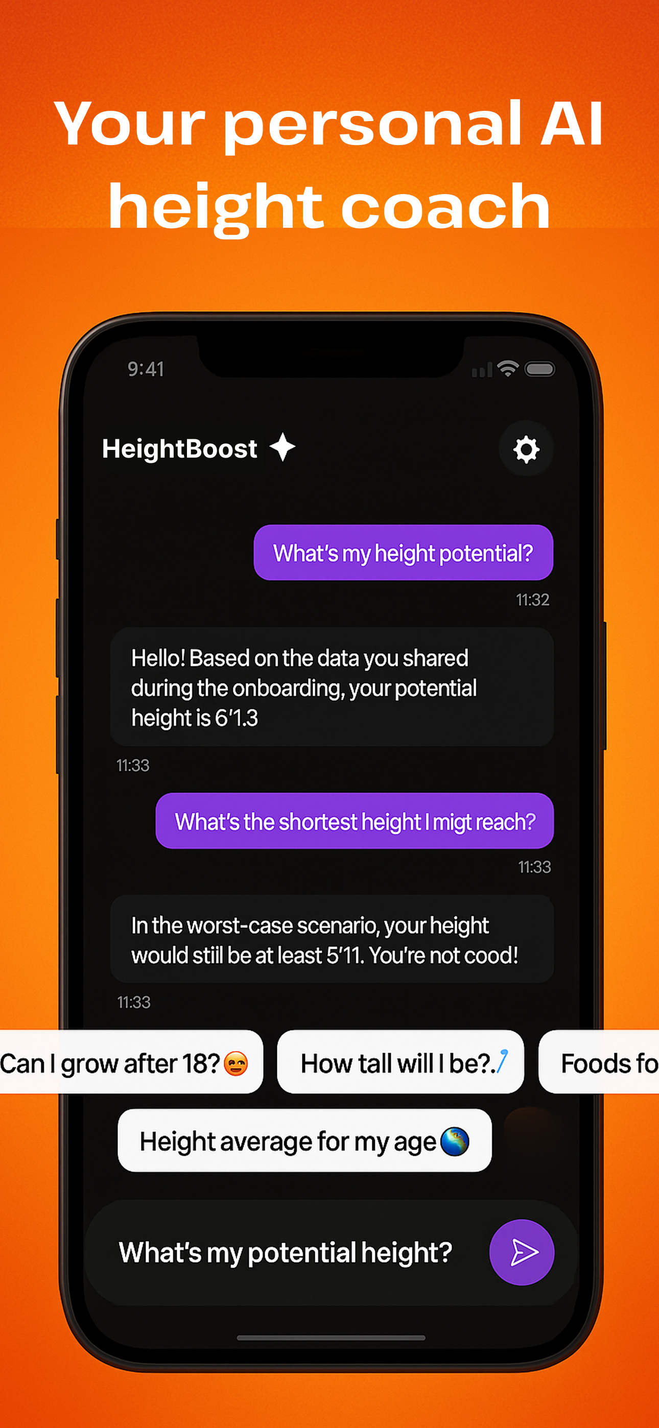 اسکرین شات 3 برنامه HeightBoost - Become Taller