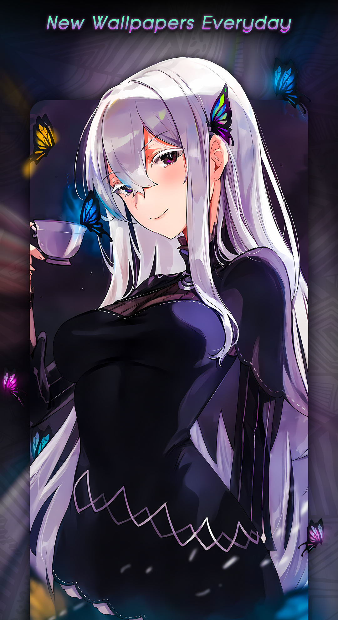 اسکرین شات 4 برنامه Anime Girl Wallpapers