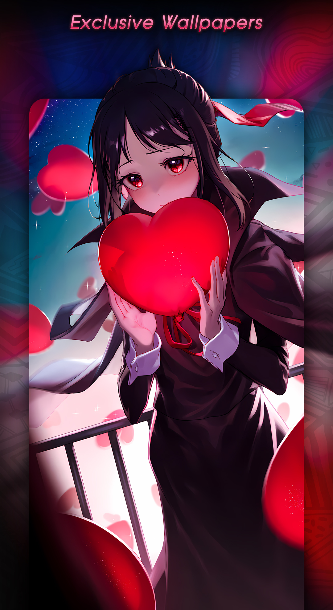 اسکرین شات 2 برنامه Anime Girl Wallpapers