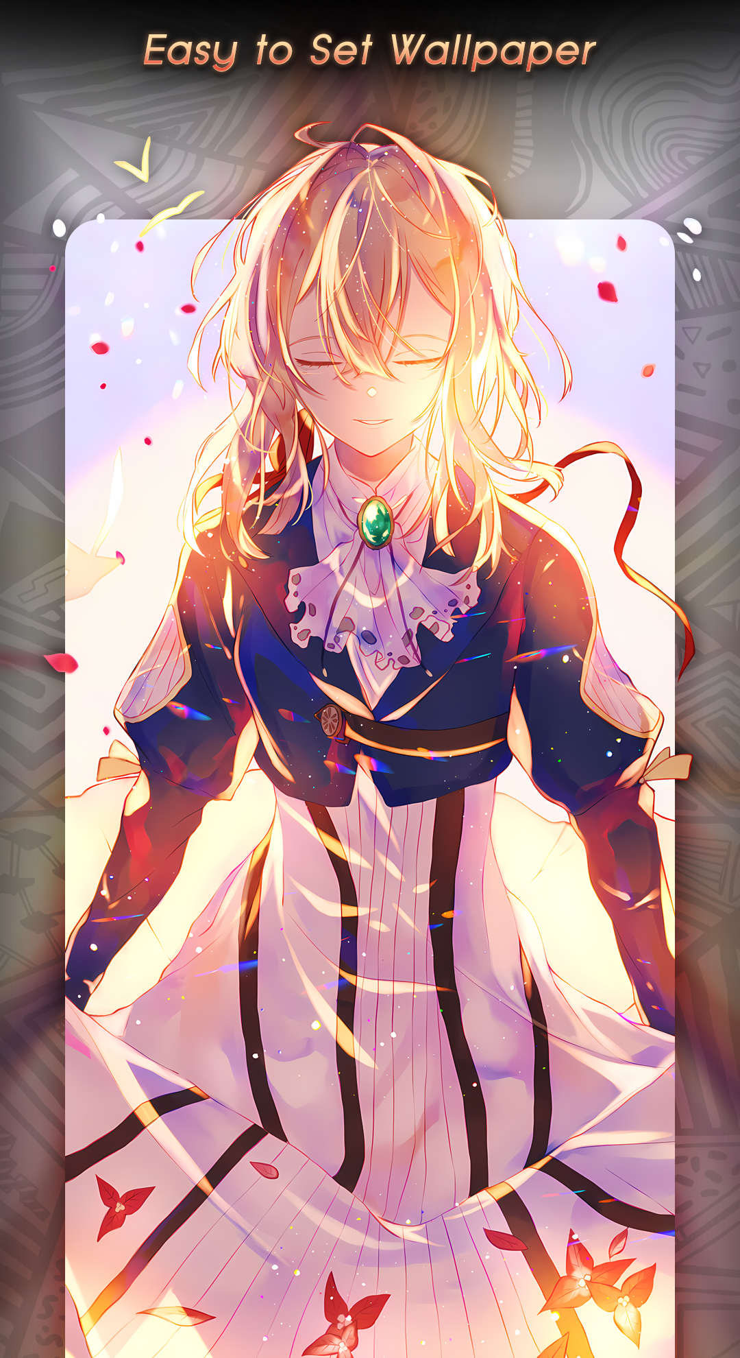 اسکرین شات 6 برنامه Anime Girl Wallpapers