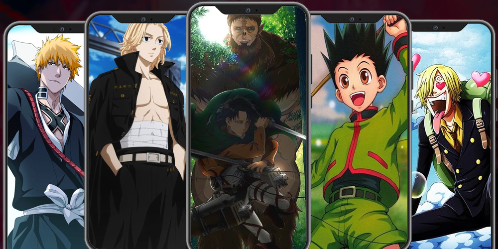 اسکرین شات 5 برنامه Anime wallpaper