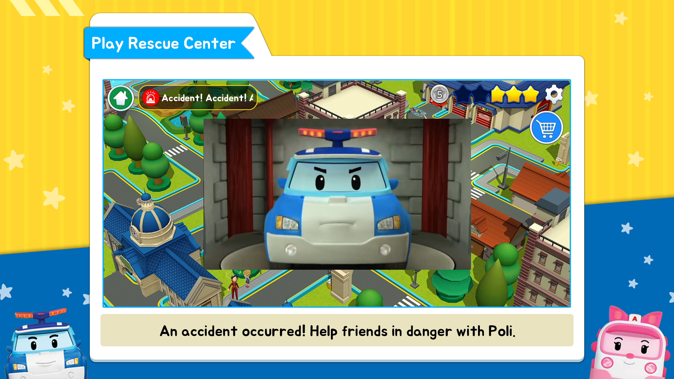 اسکرین شات 3 بازی Robocar Poli World AR