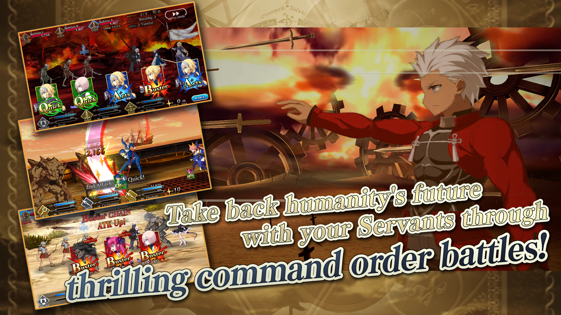 اسکرین شات 3 بازی Fate/Grand Order (English)