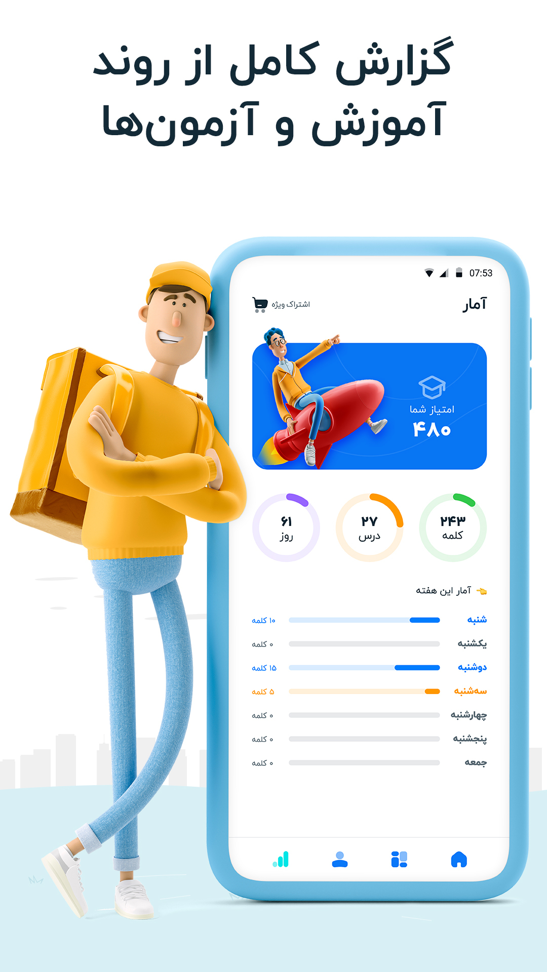 اسکرین شات 5 برنامه آموزش زبان انگلیسی 504 واژه