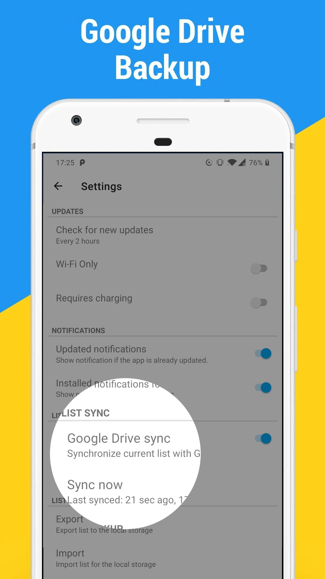 اسکرین شات 5 برنامه App Watcher: Check Update