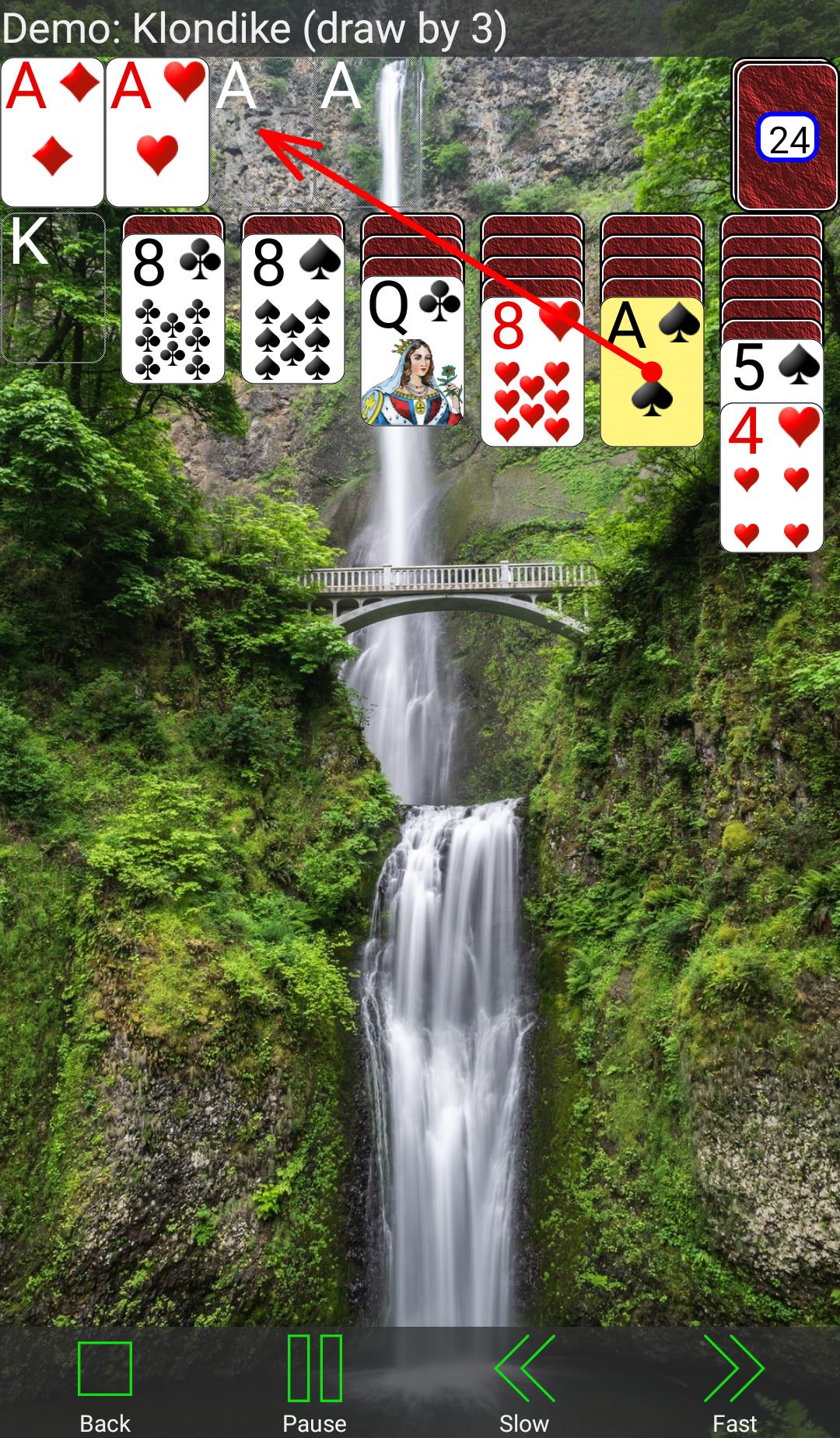 اسکرین شات 4 بازی 250+ Solitaire Collection