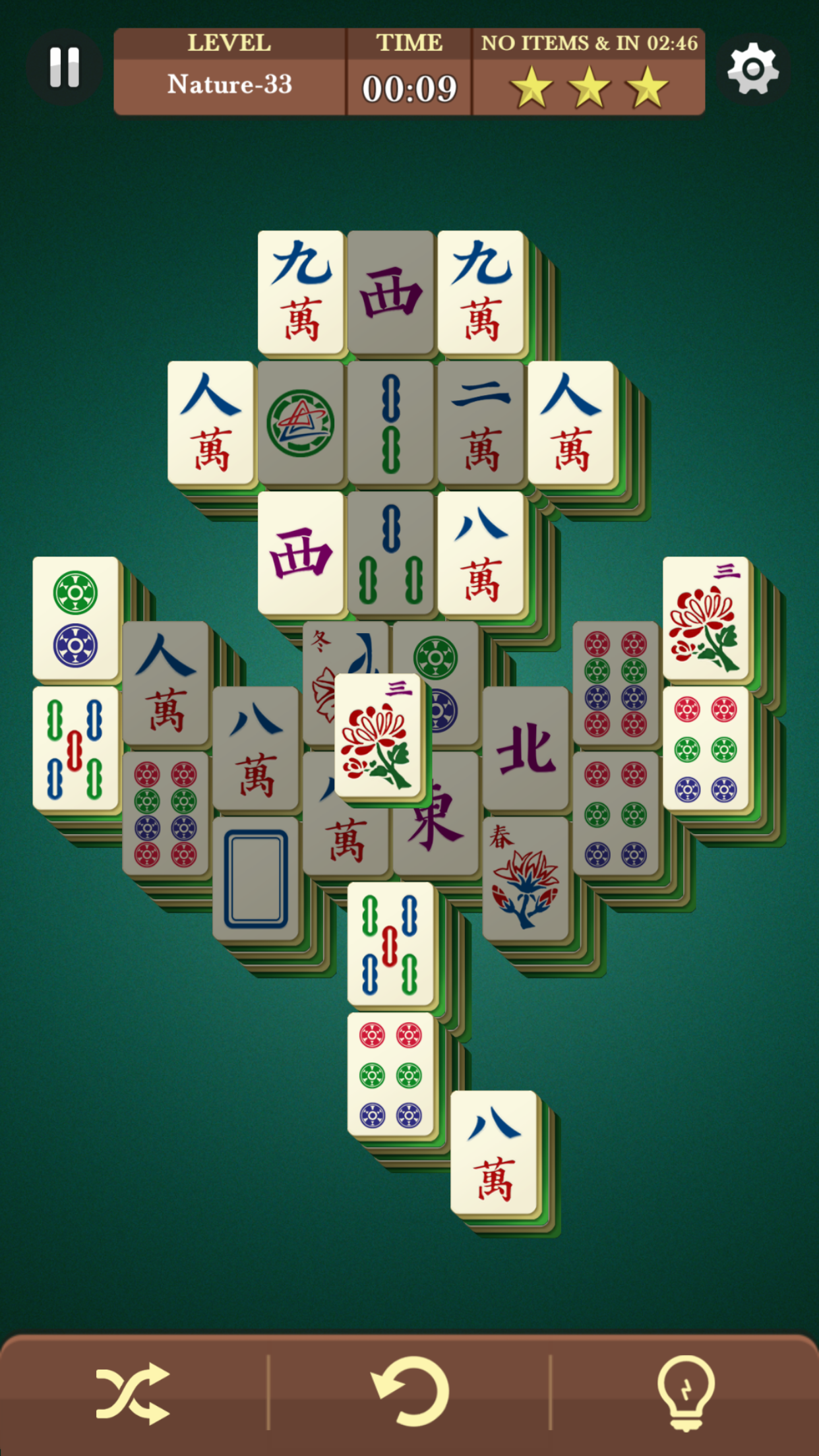 اسکرین شات 7 بازی Mahjong Classic