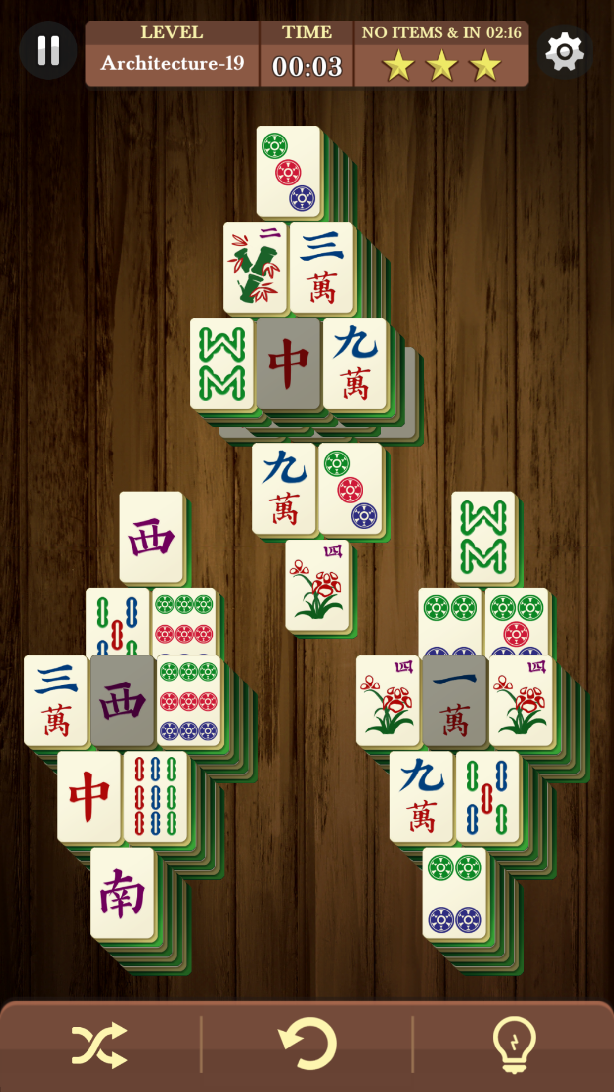 اسکرین شات 6 بازی Mahjong Classic