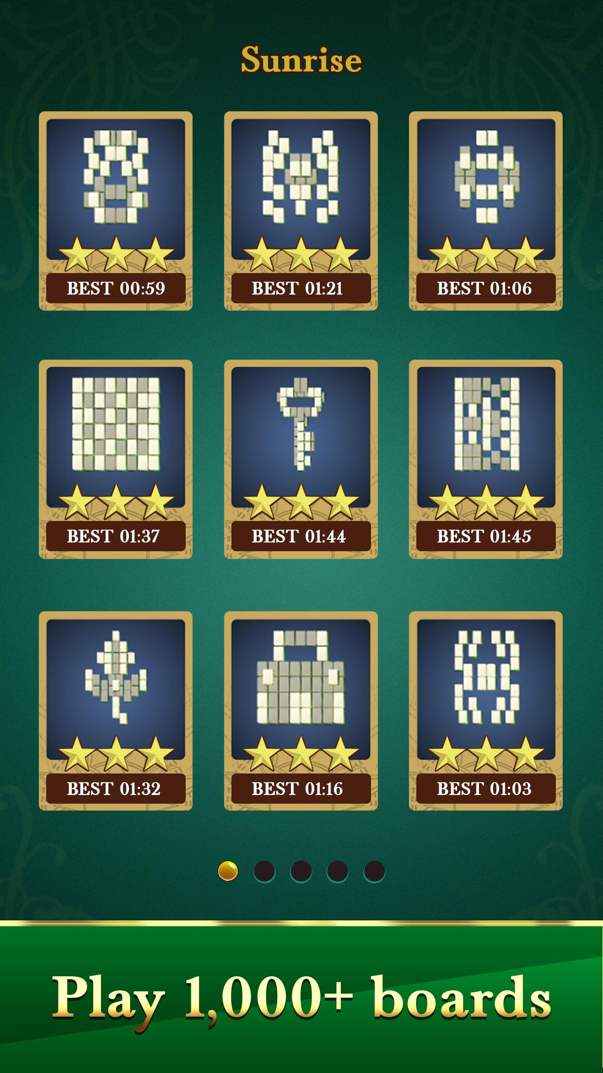 اسکرین شات 3 بازی Mahjong Classic