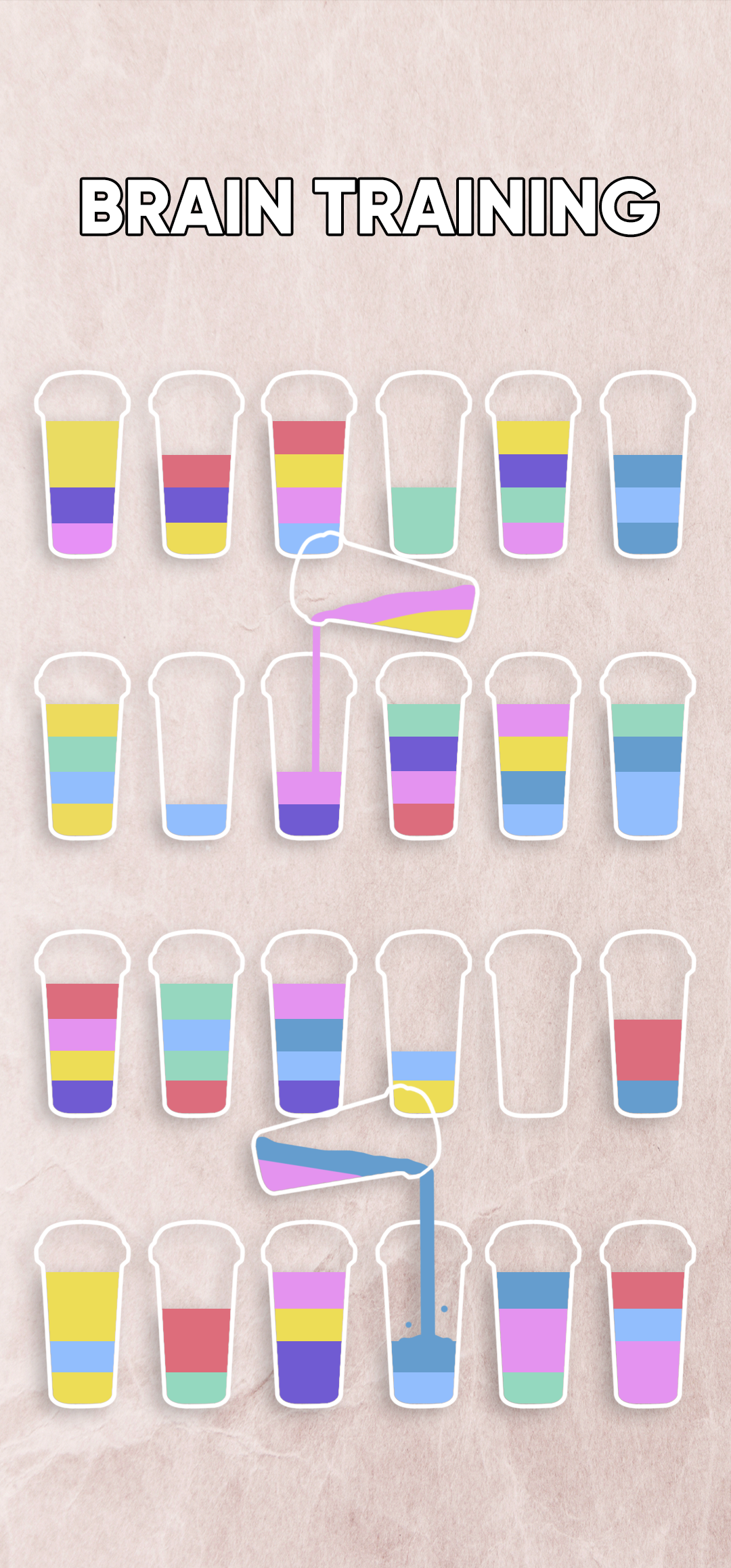 اسکرین شات 2 بازی Water Sort Puzzle: Color Sort
