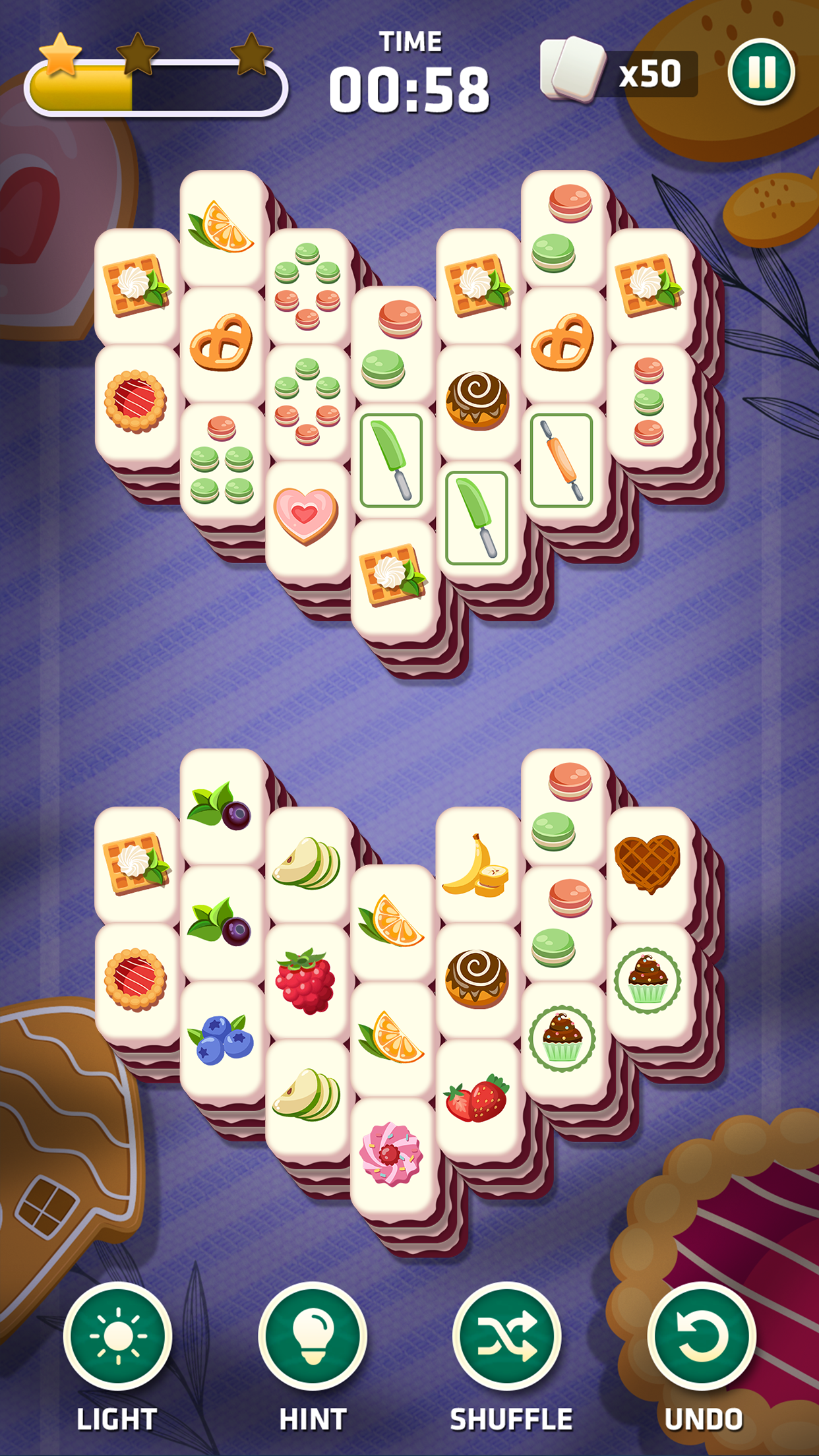 اسکرین شات 4 بازی Mahjong Blossom