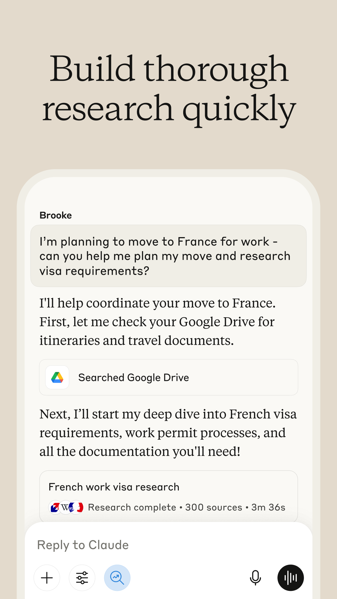 اسکرین شات 3 برنامه Claude by Anthropic