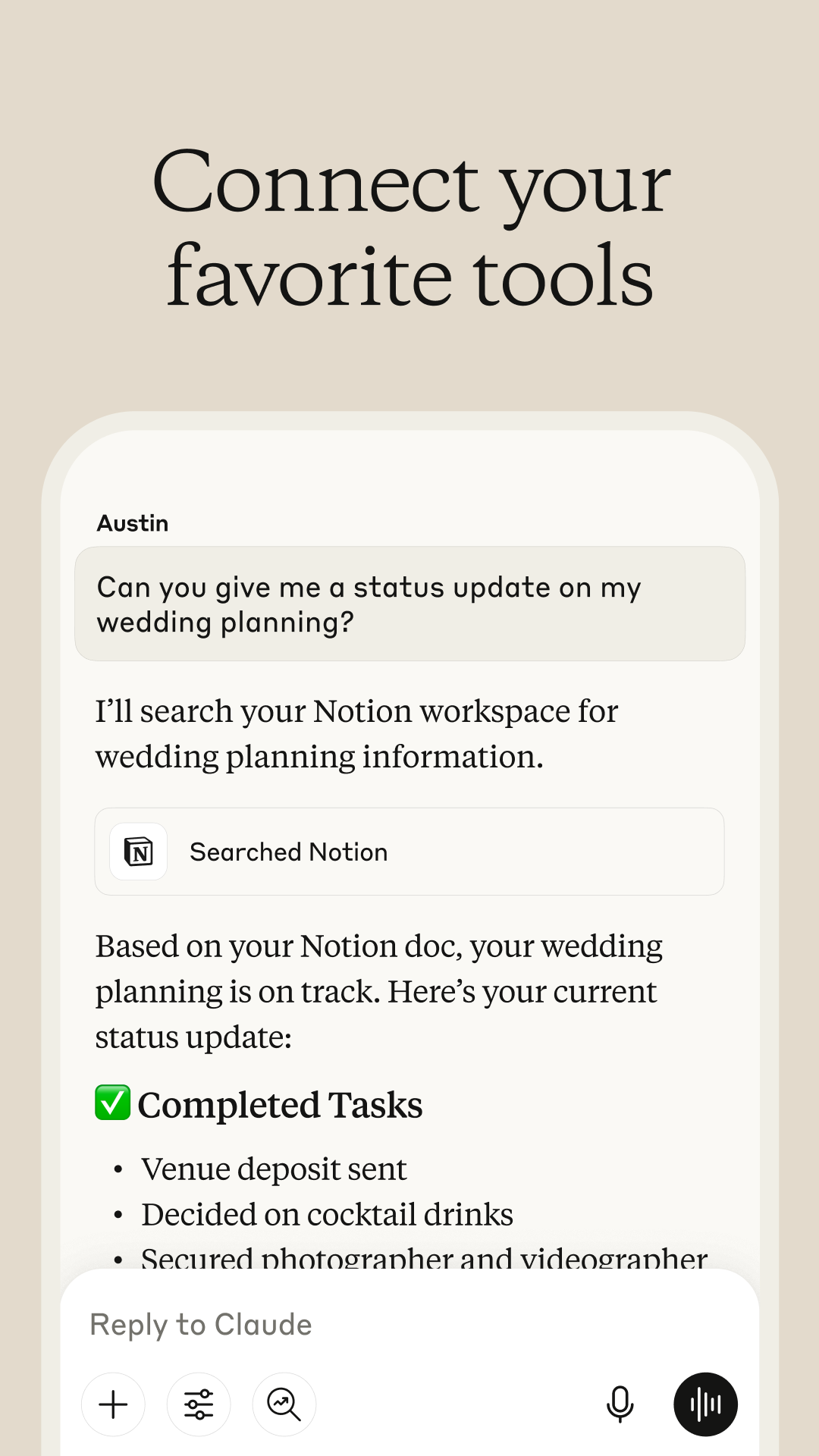 اسکرین شات 8 برنامه Claude by Anthropic