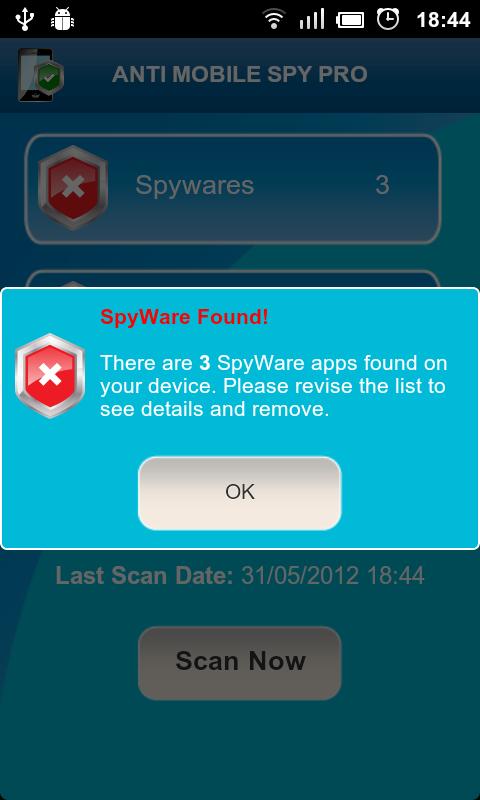 اسکرین شات 3 برنامه Anti Spy Mobile Basic