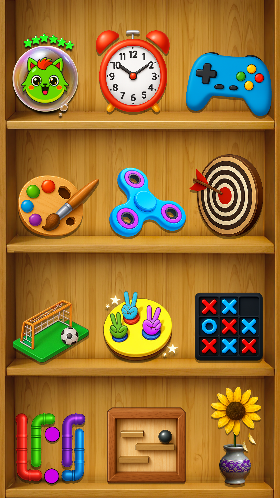 اسکرین شات 2 بازی Mini Relaxing Games: ASMR Toys