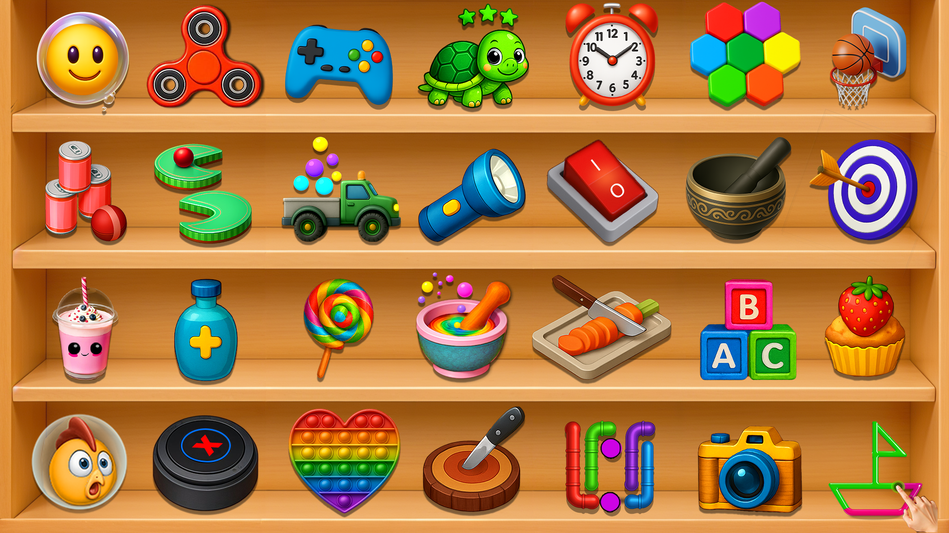 اسکرین شات 5 بازی Mini Relaxing Games: ASMR Toys