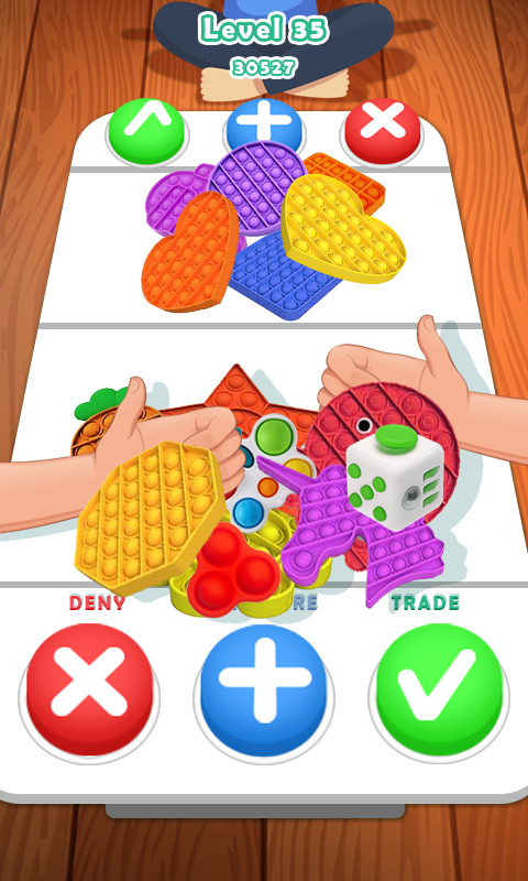 اسکرین شات 1 بازی Fidget Trading 3D :Pop it Toys