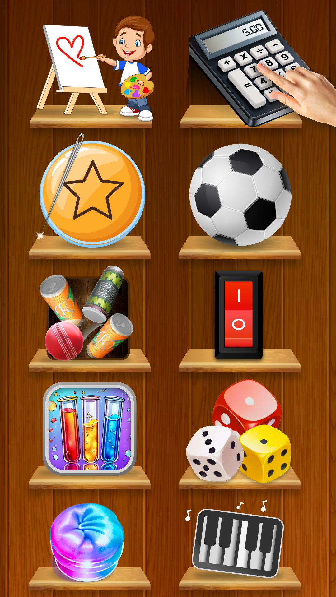 اسکرین شات 1 بازی Antistress Mini Relaxing Games