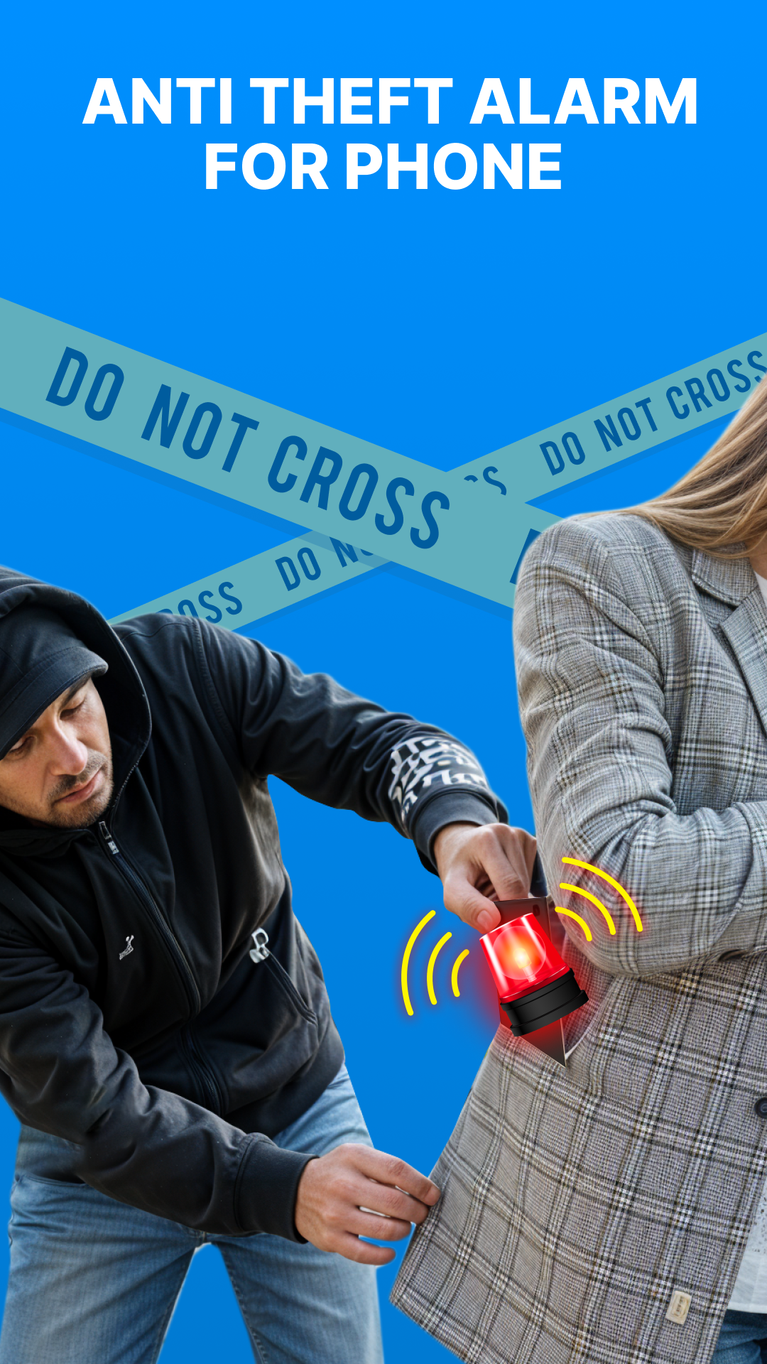 اسکرین شات 1 برنامه Anti Theft Alarm For Phone