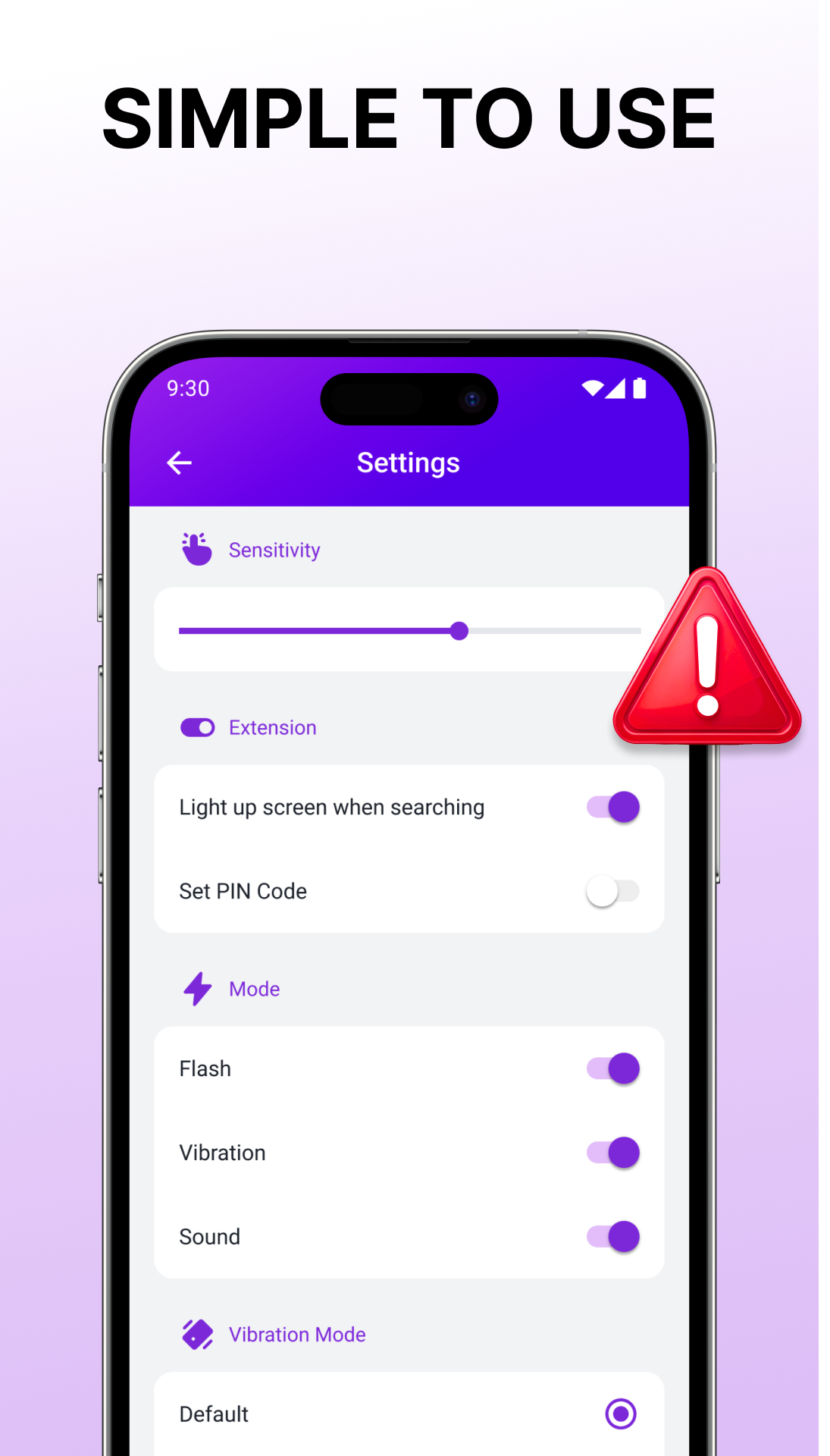 اسکرین شات 7 برنامه Don't Touch Phone: Anti theft