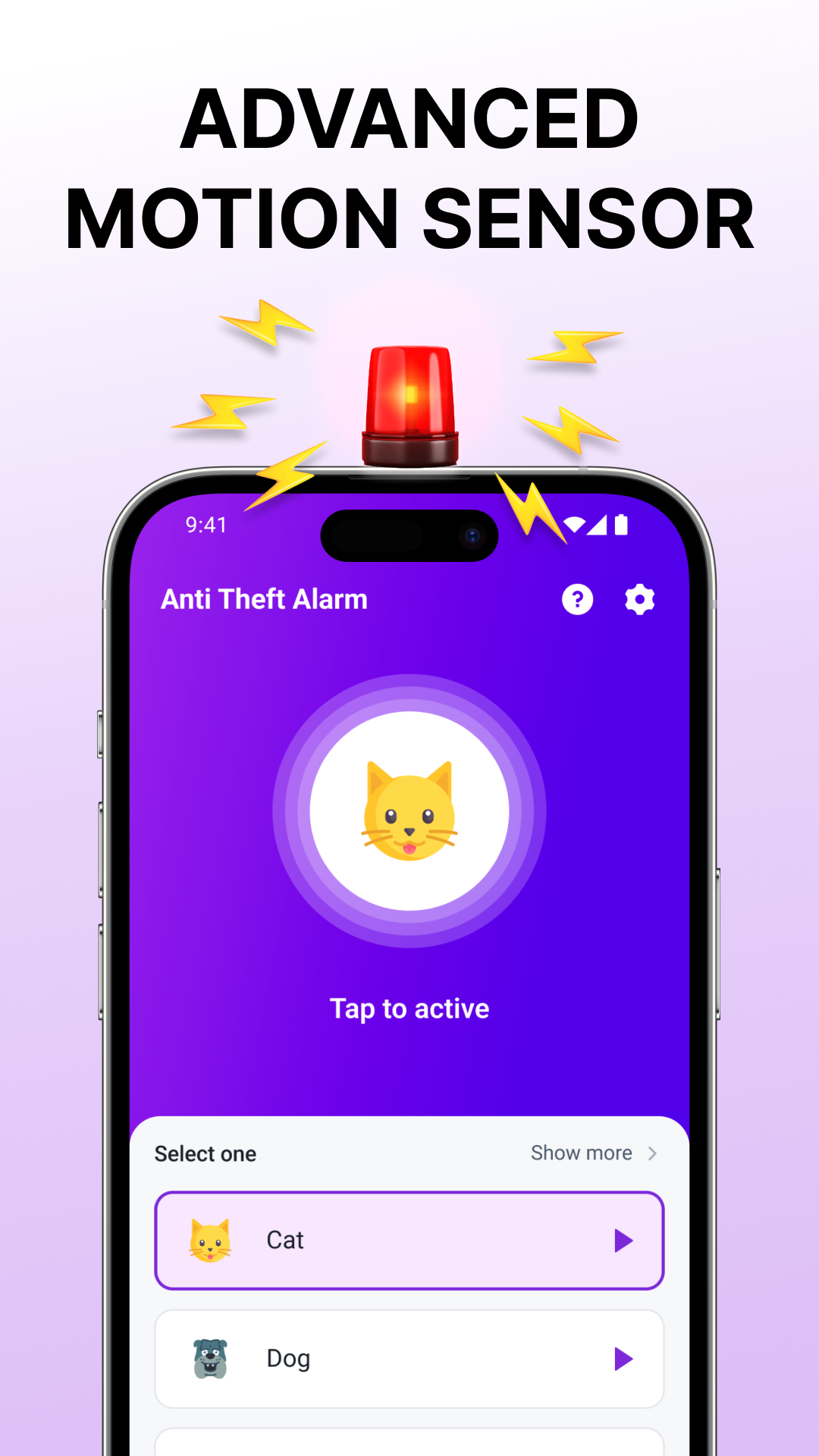 اسکرین شات 3 برنامه Don't Touch Phone: Anti theft