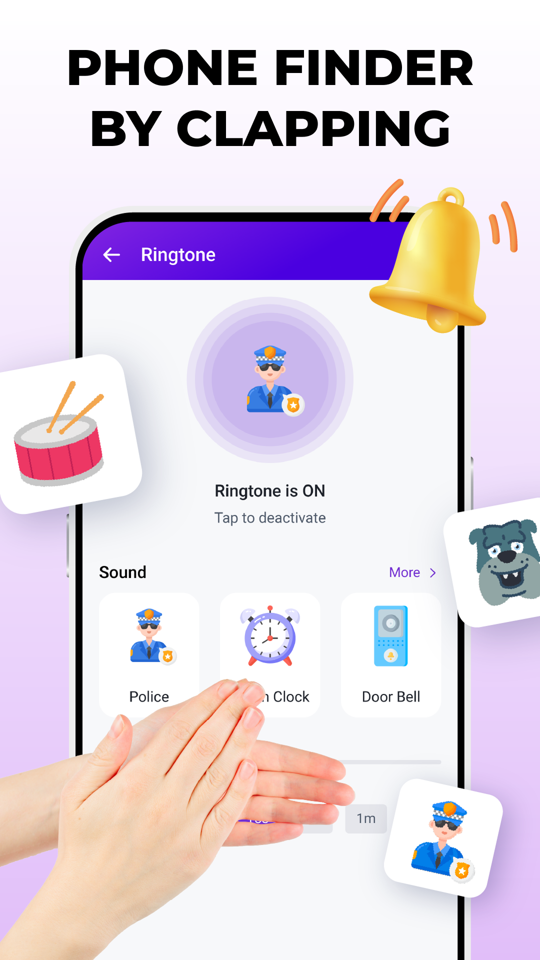 اسکرین شات 4 برنامه Don't Touch Phone: Anti theft